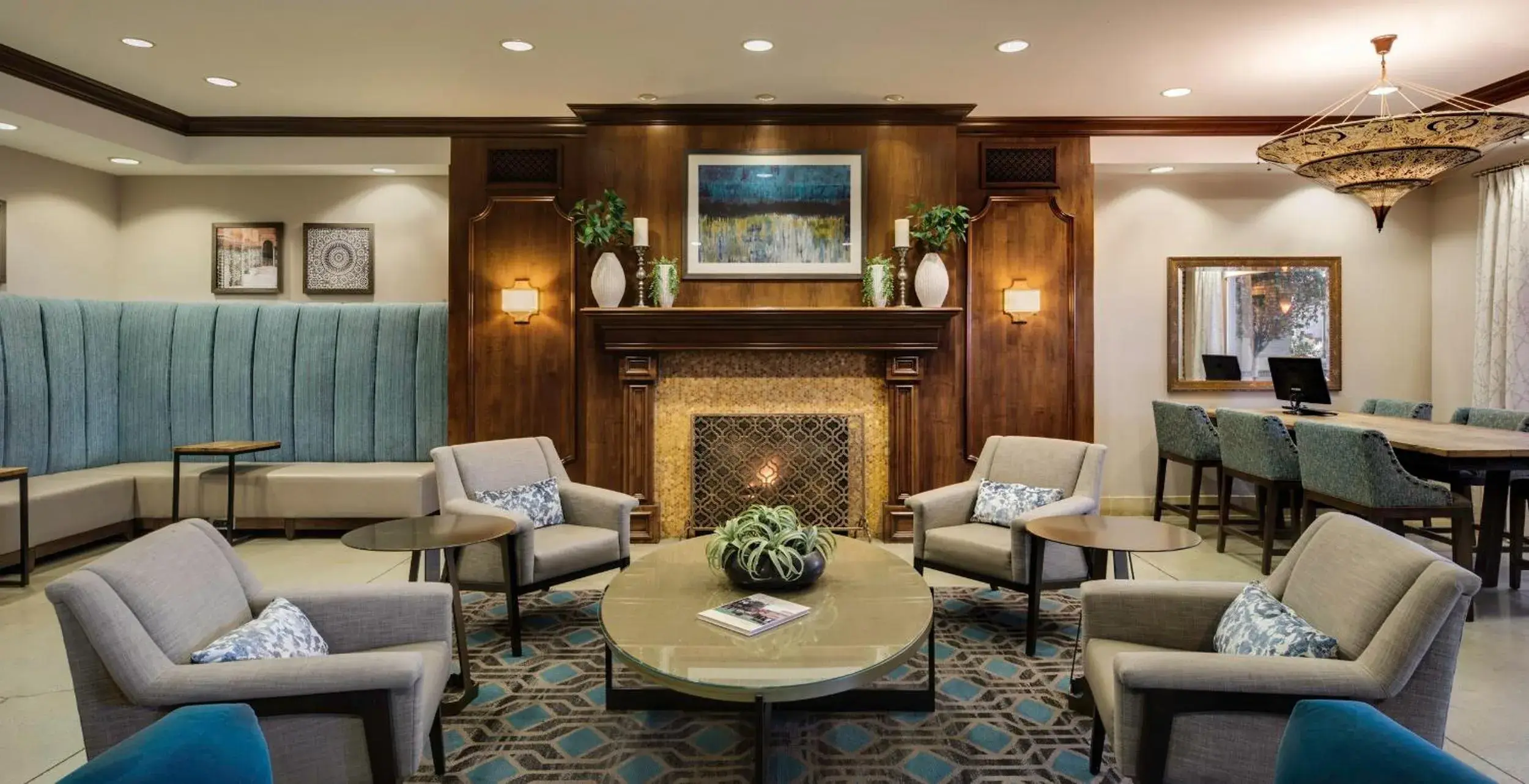 Lobby or reception in Ayres Hotel Chino Hills Ontario Lobby or reception in Ayres Hotel Chino Hills Ontario