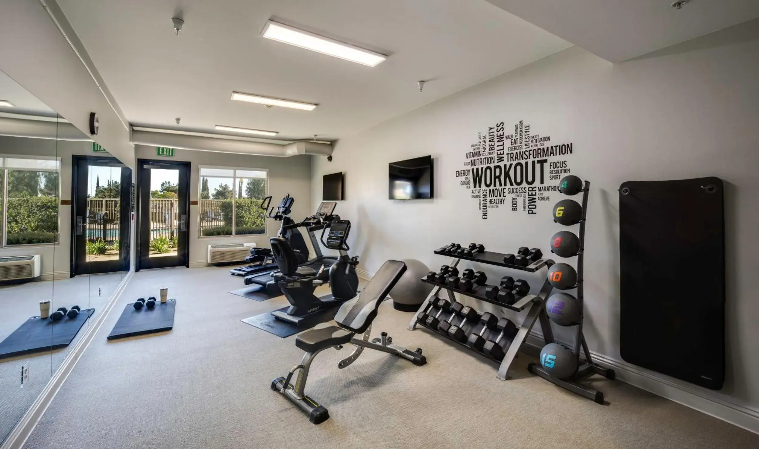 Fitness centre/facilities in Ayres Hotel Chino Hills Ontario Fitness centre/facilities in Ayres Hotel Chino Hills Ontario