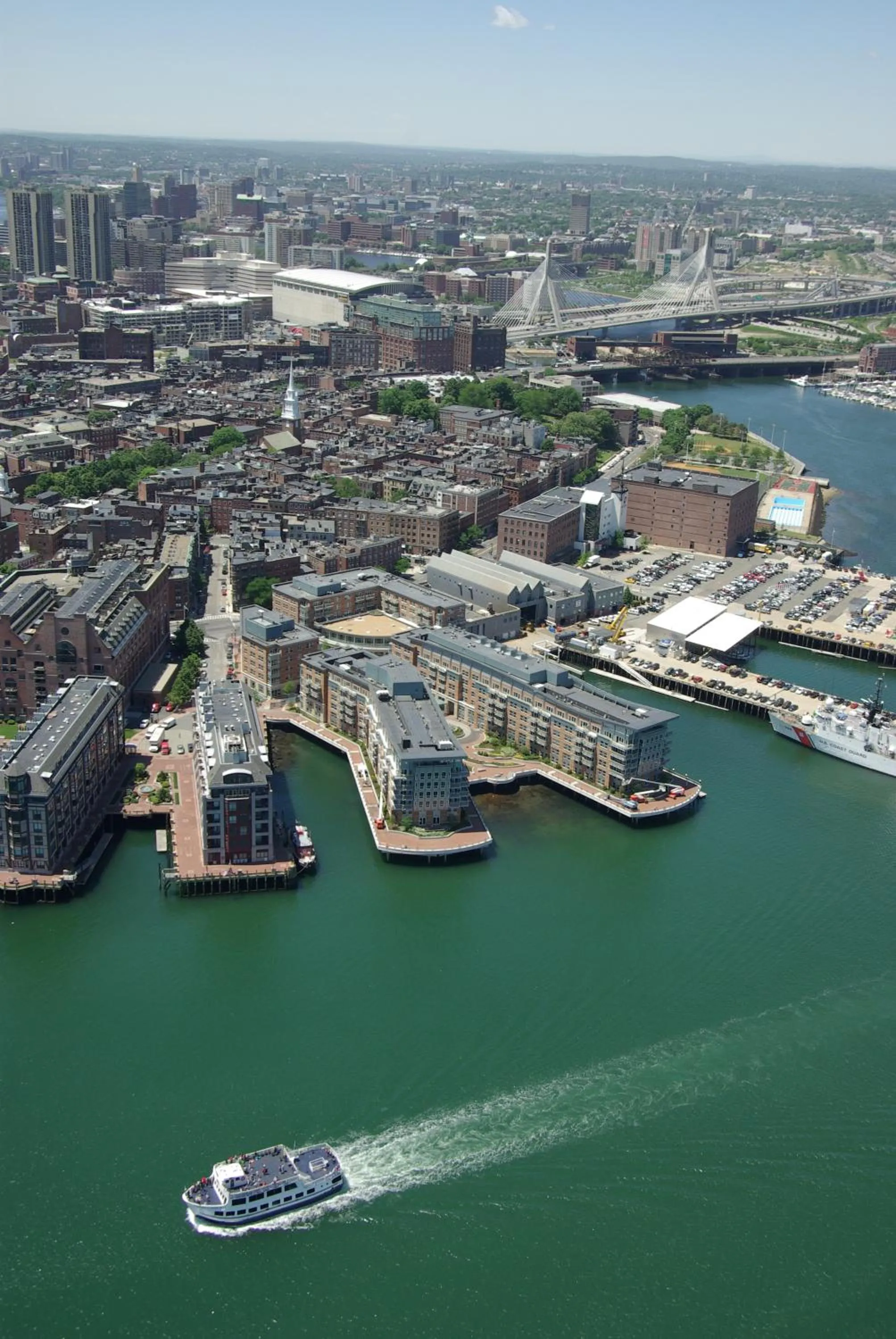 Property building in Battery Wharf Hotel, Boston Waterfront