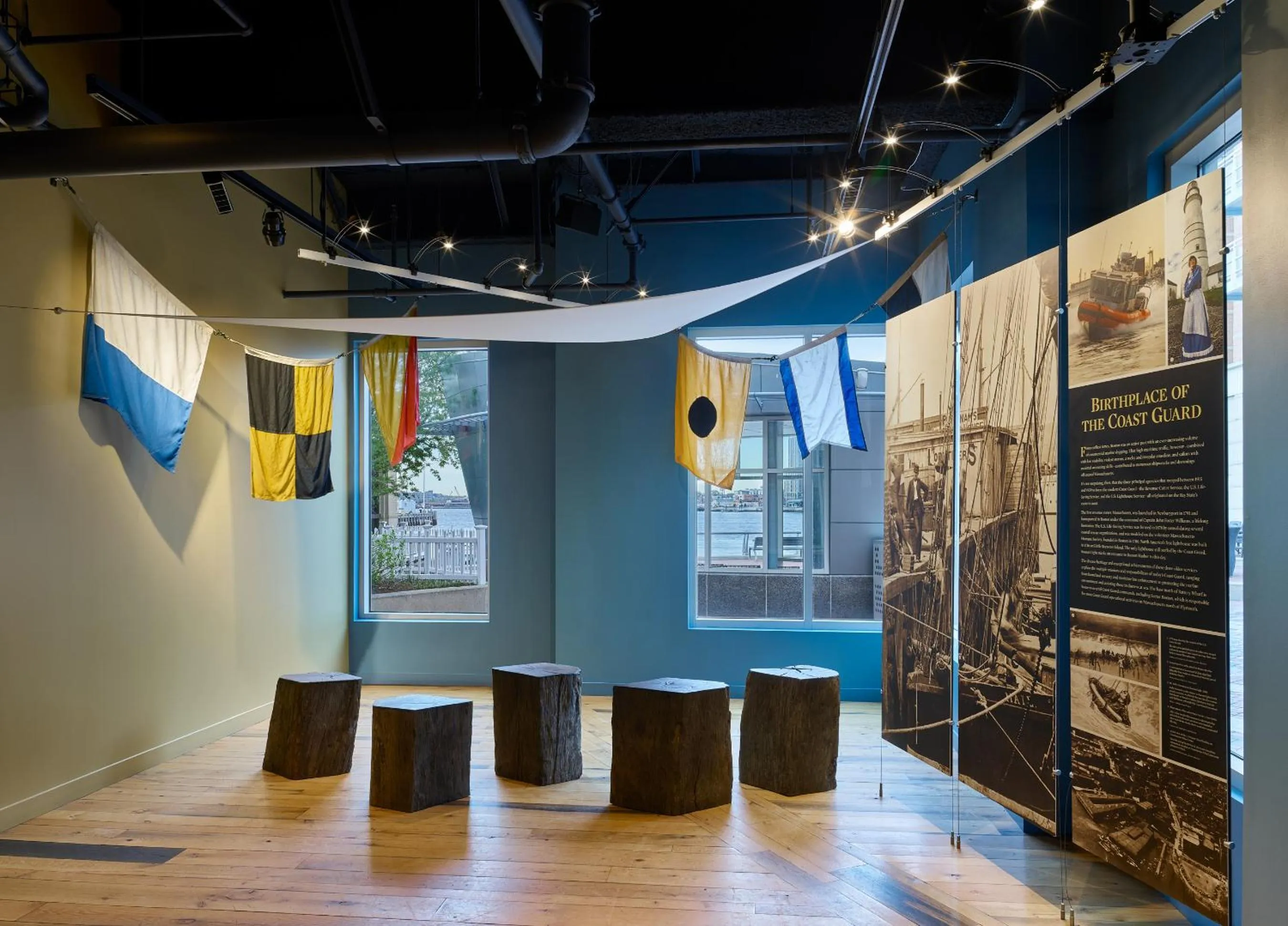 Decorative detail in Battery Wharf Hotel, Boston Waterfront