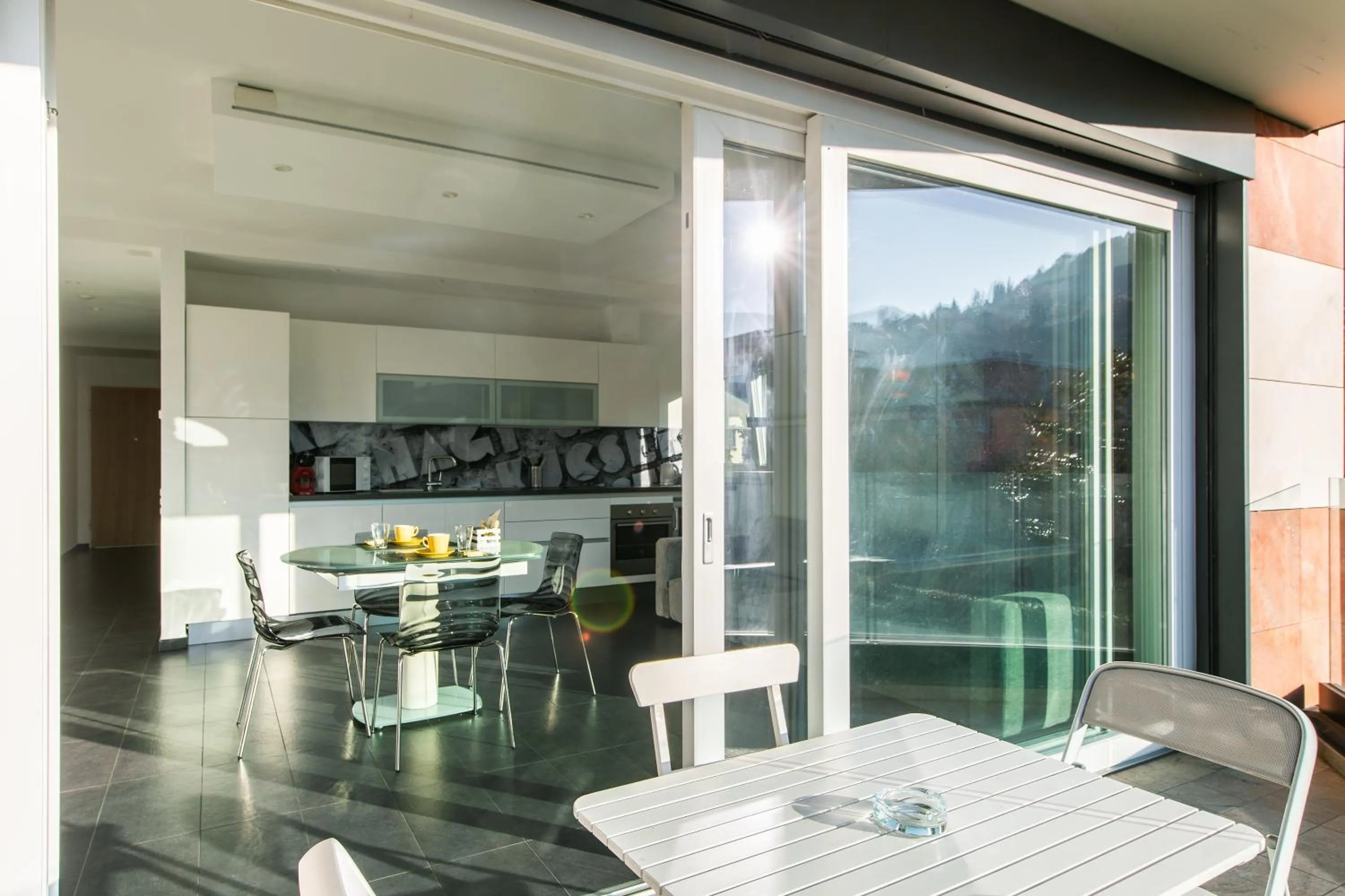 Balcony/Terrace in Roggia Apartments by Quokka 360 - central flats with parking space