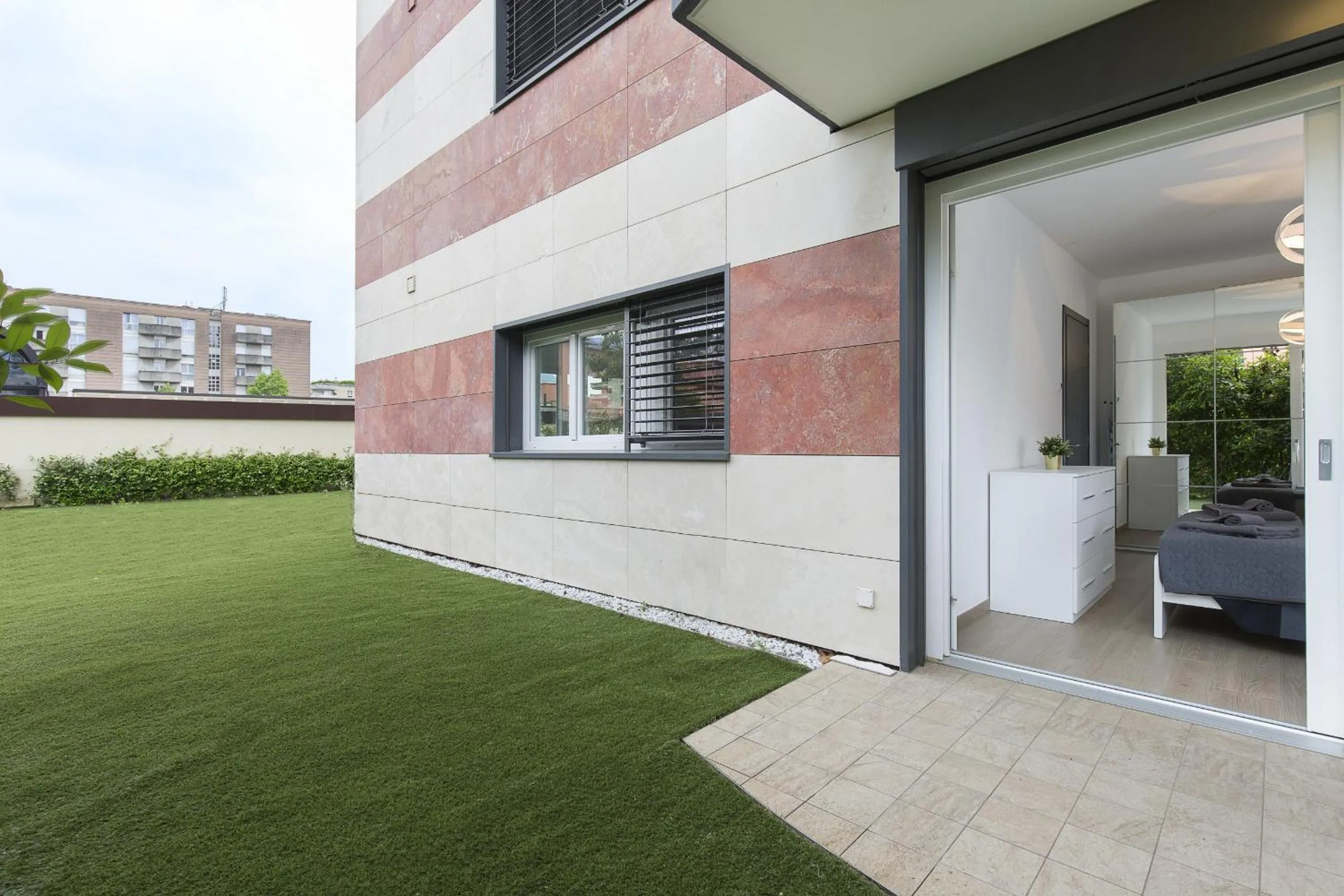 Garden in Roggia Apartments by Quokka 360 - central flats with parking space