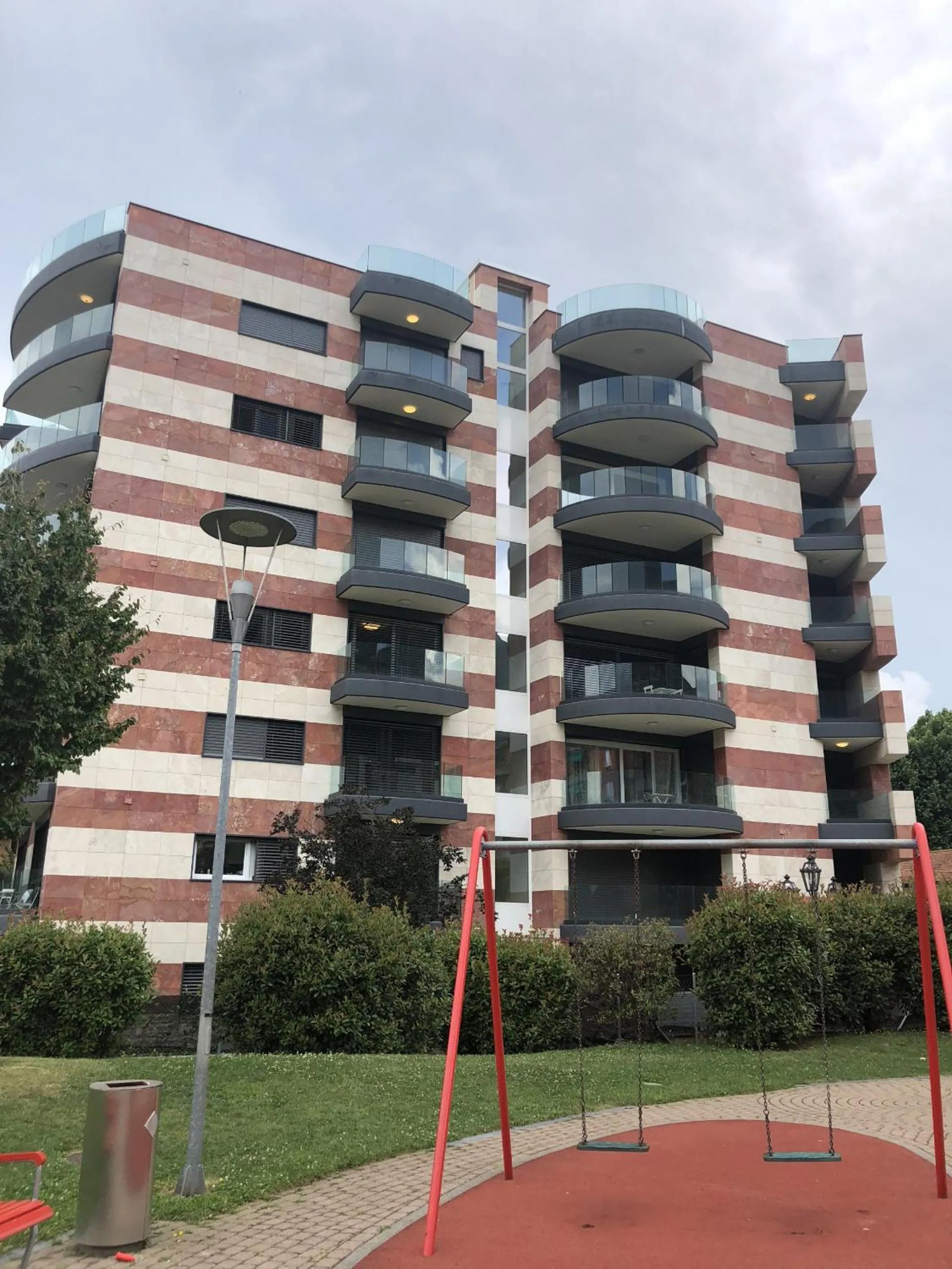 Property building in Roggia Apartments by Quokka 360 - central flats with parking space