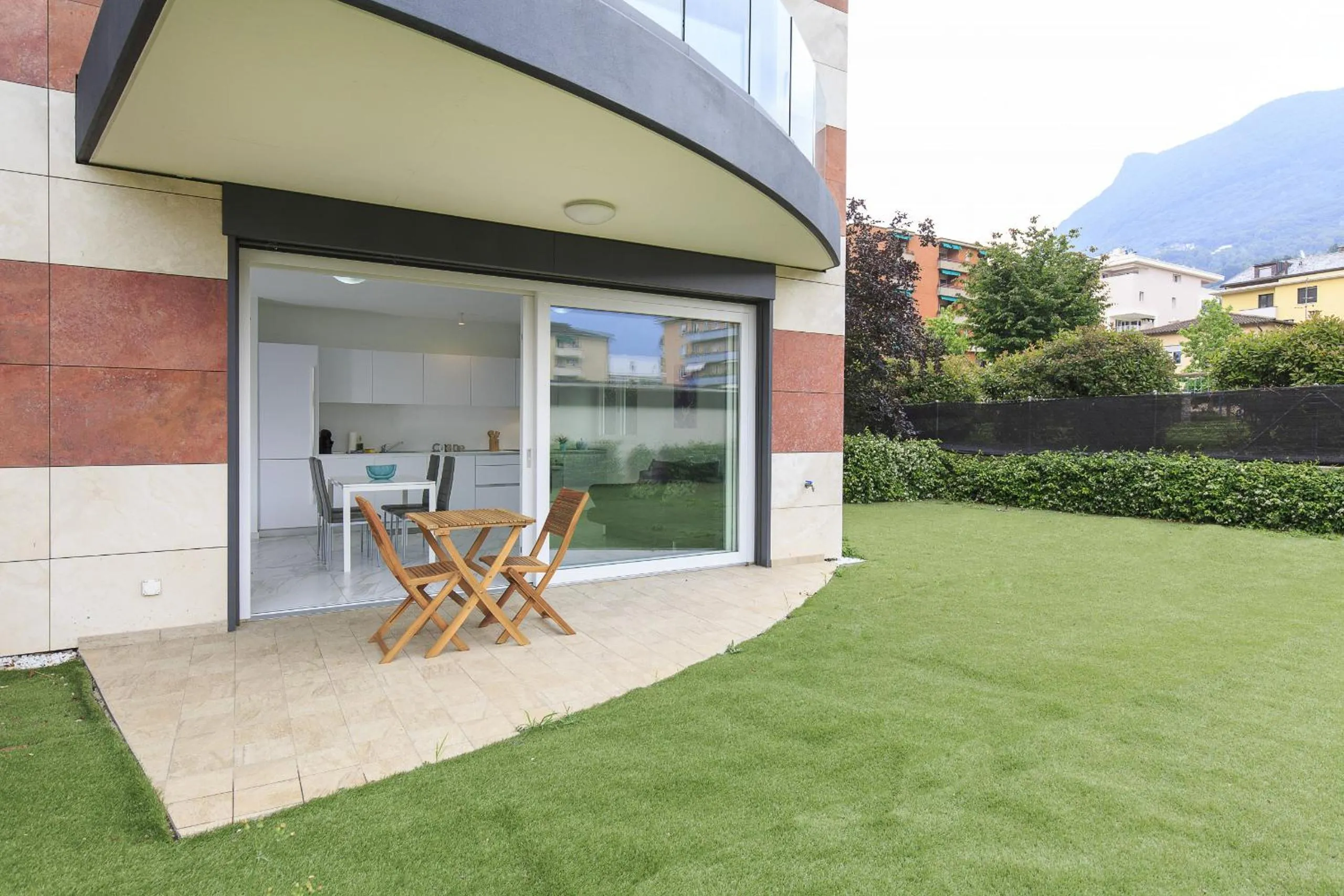 Garden in Roggia Apartments by Quokka 360 - central flats with parking space