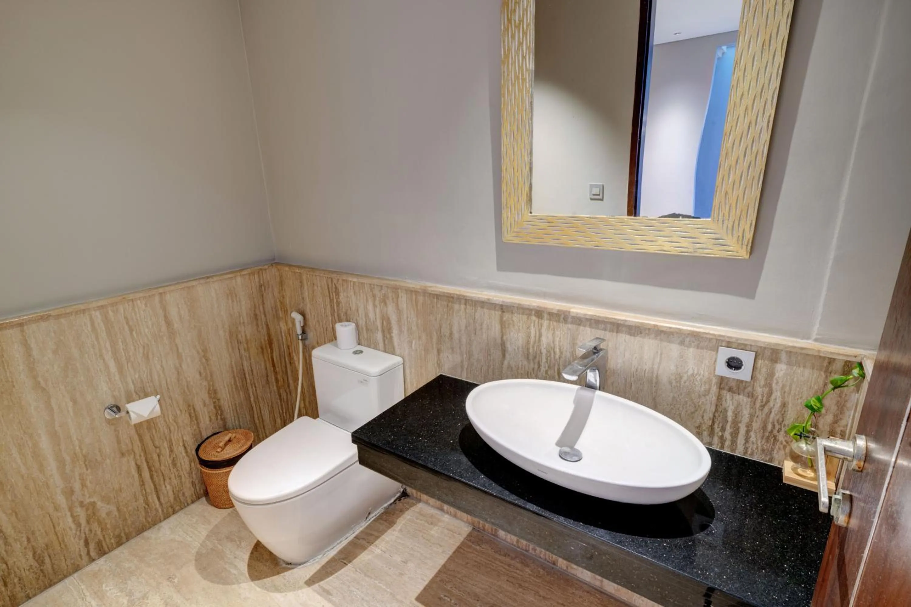 Toilet in Mokko Suite Villas Umalas Bali