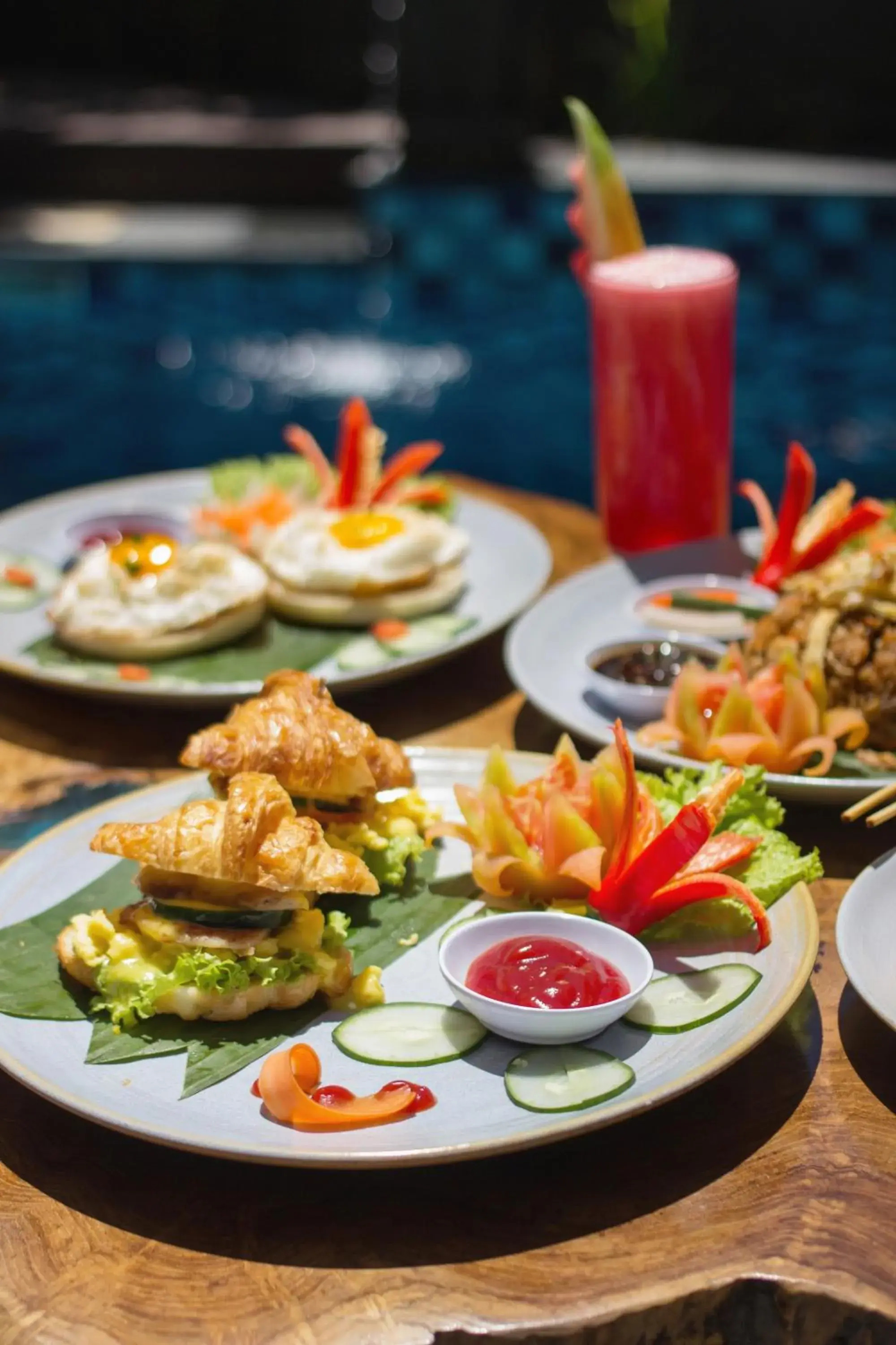 Breakfast in Mokko Suite Villas Umalas Bali Breakfast in Mokko Suite Villas Umalas Bali