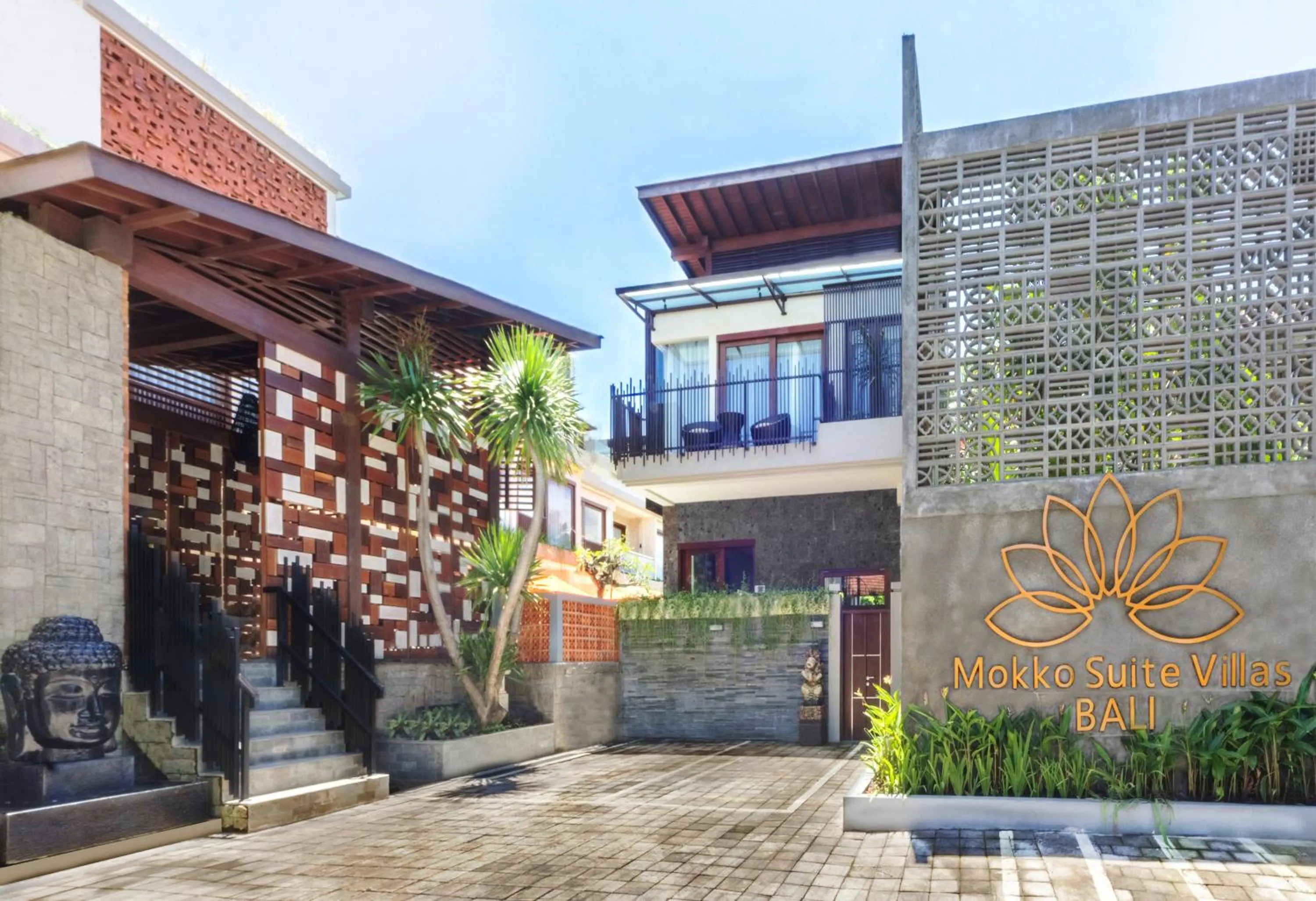 Facade/entrance in Mokko Suite Villas Umalas Bali