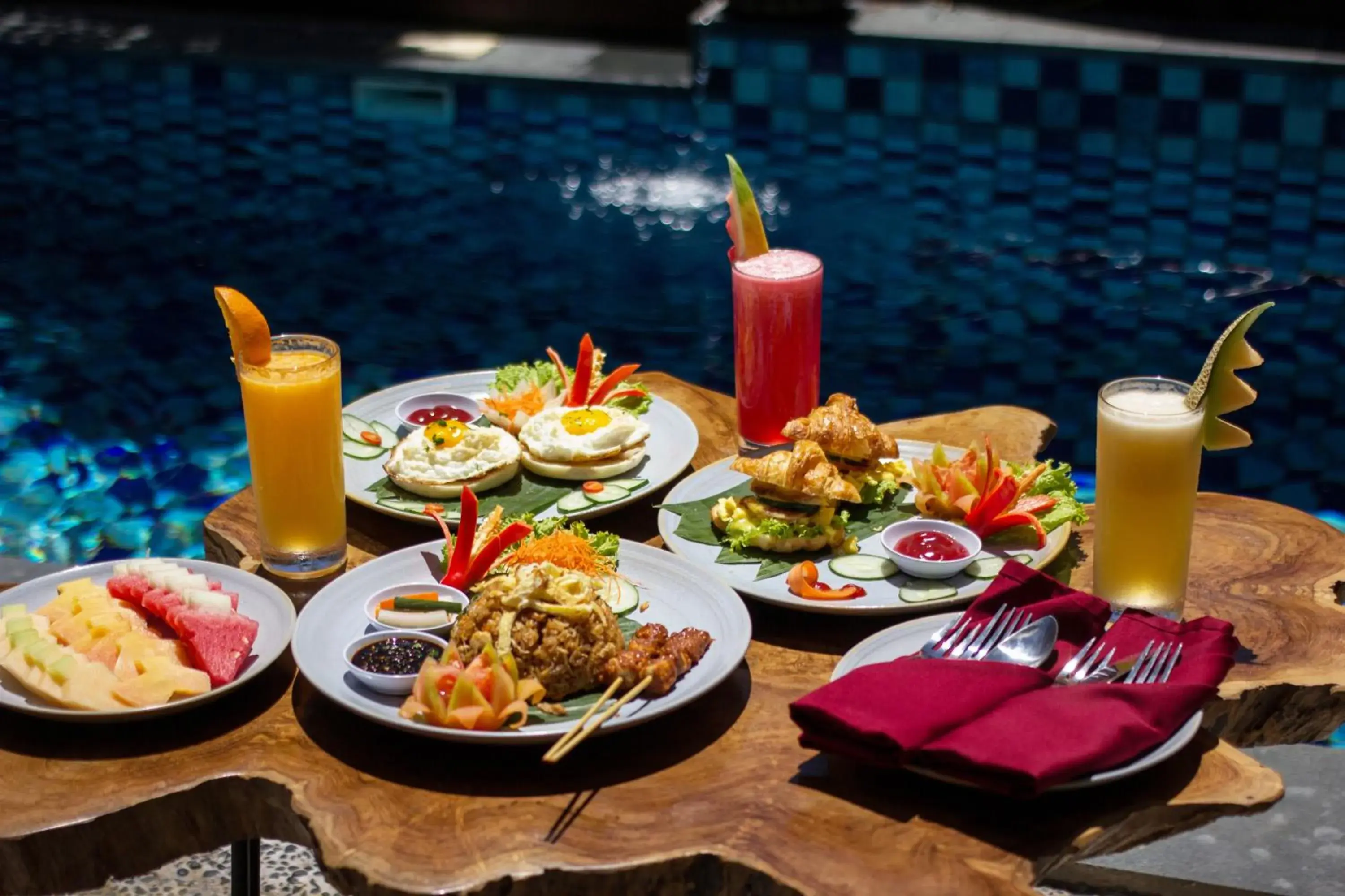 Breakfast in Mokko Suite Villas Umalas Bali Breakfast in Mokko Suite Villas Umalas Bali