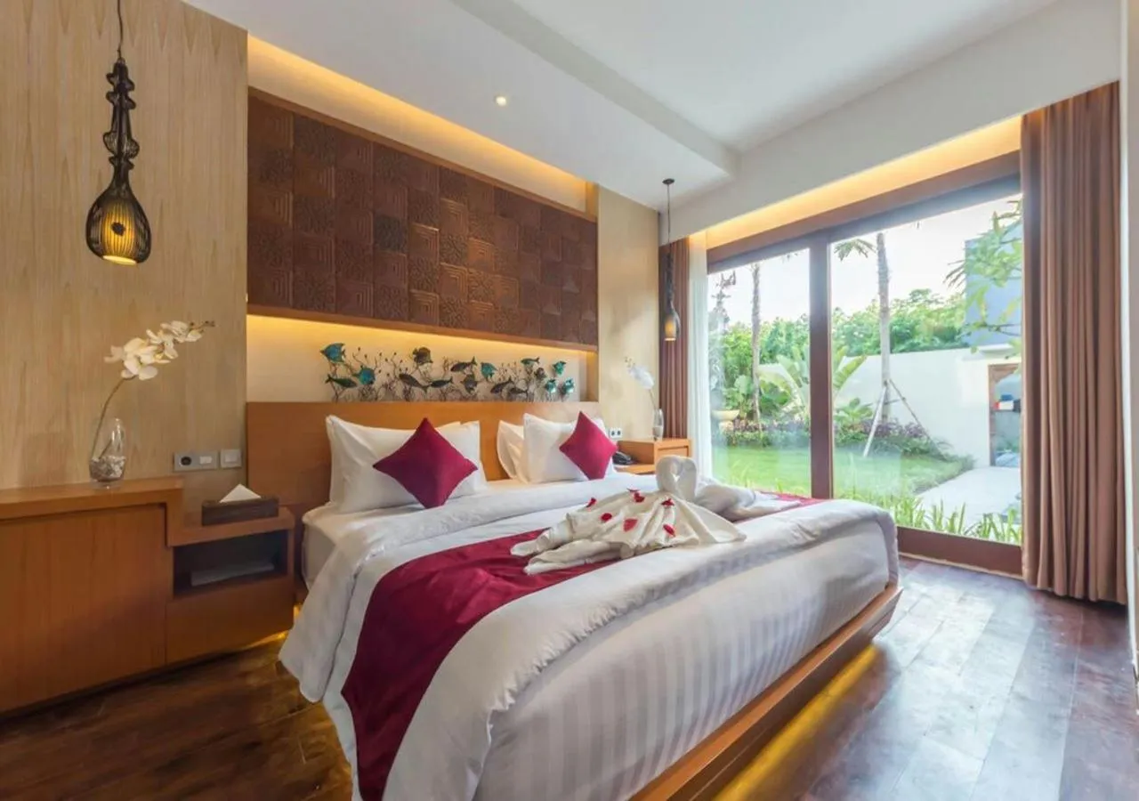Bedroom, Bed in Mokko Suite Villas Umalas Bali