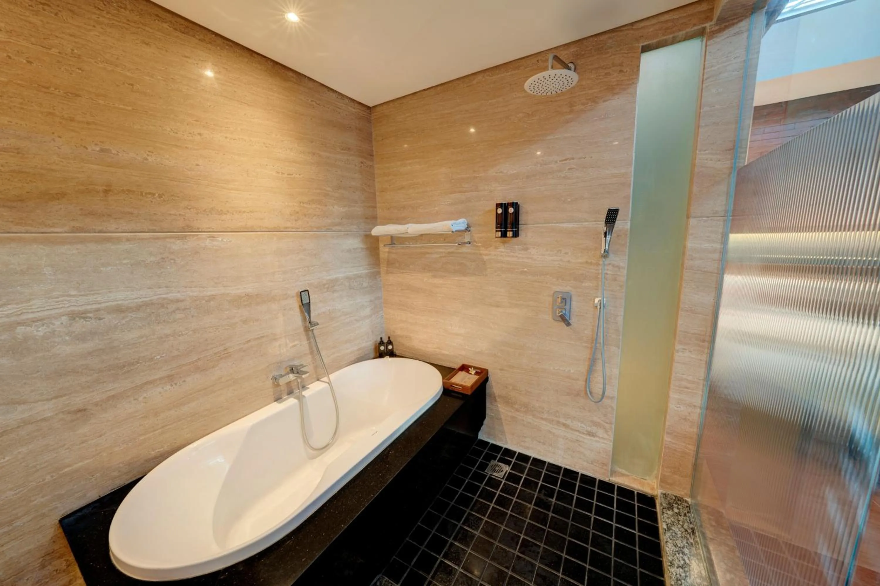 Shower in Mokko Suite Villas Umalas Bali