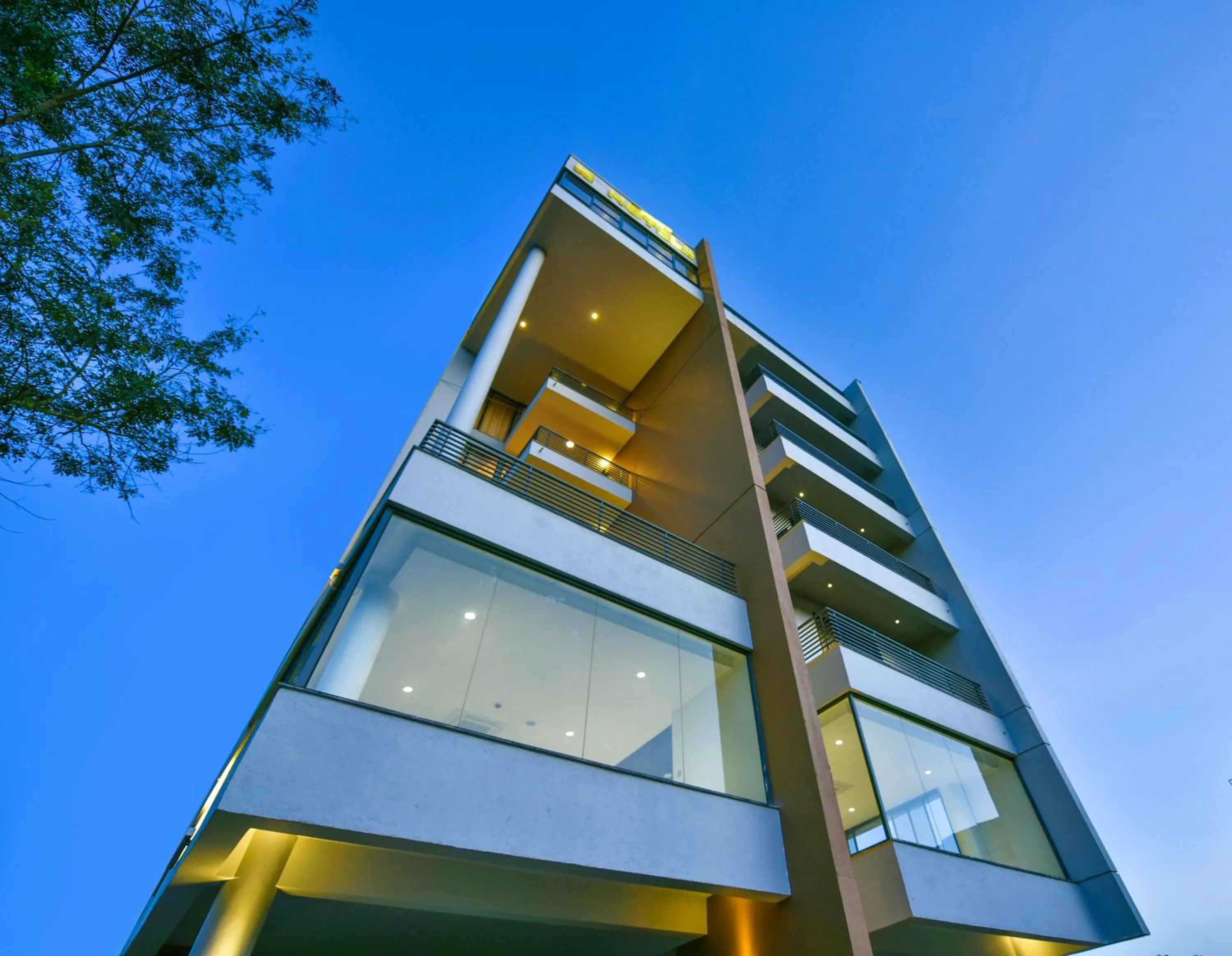 Property building in K Hotels Entebbe