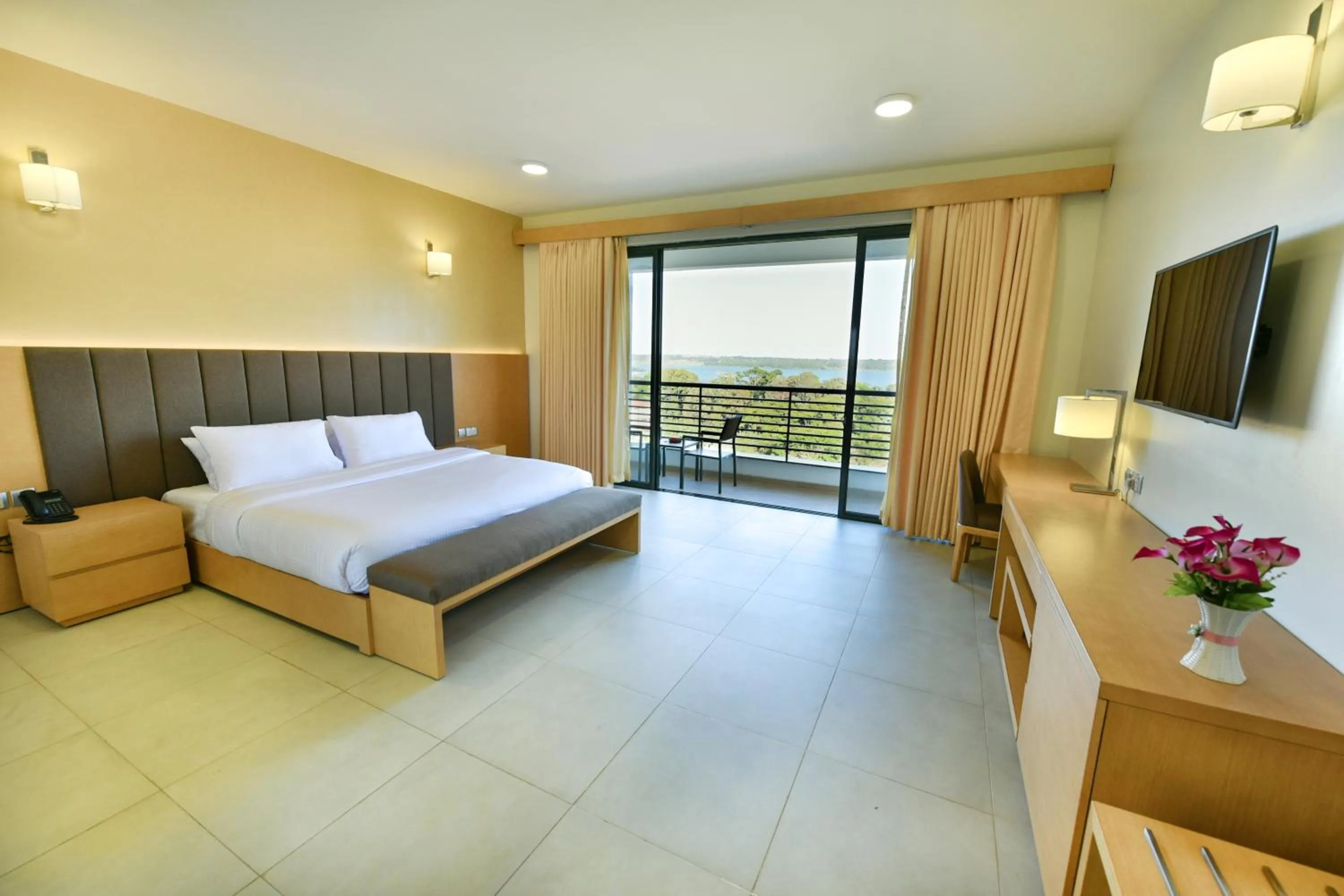 Photo of the whole room, Bed in K Hotels Entebbe