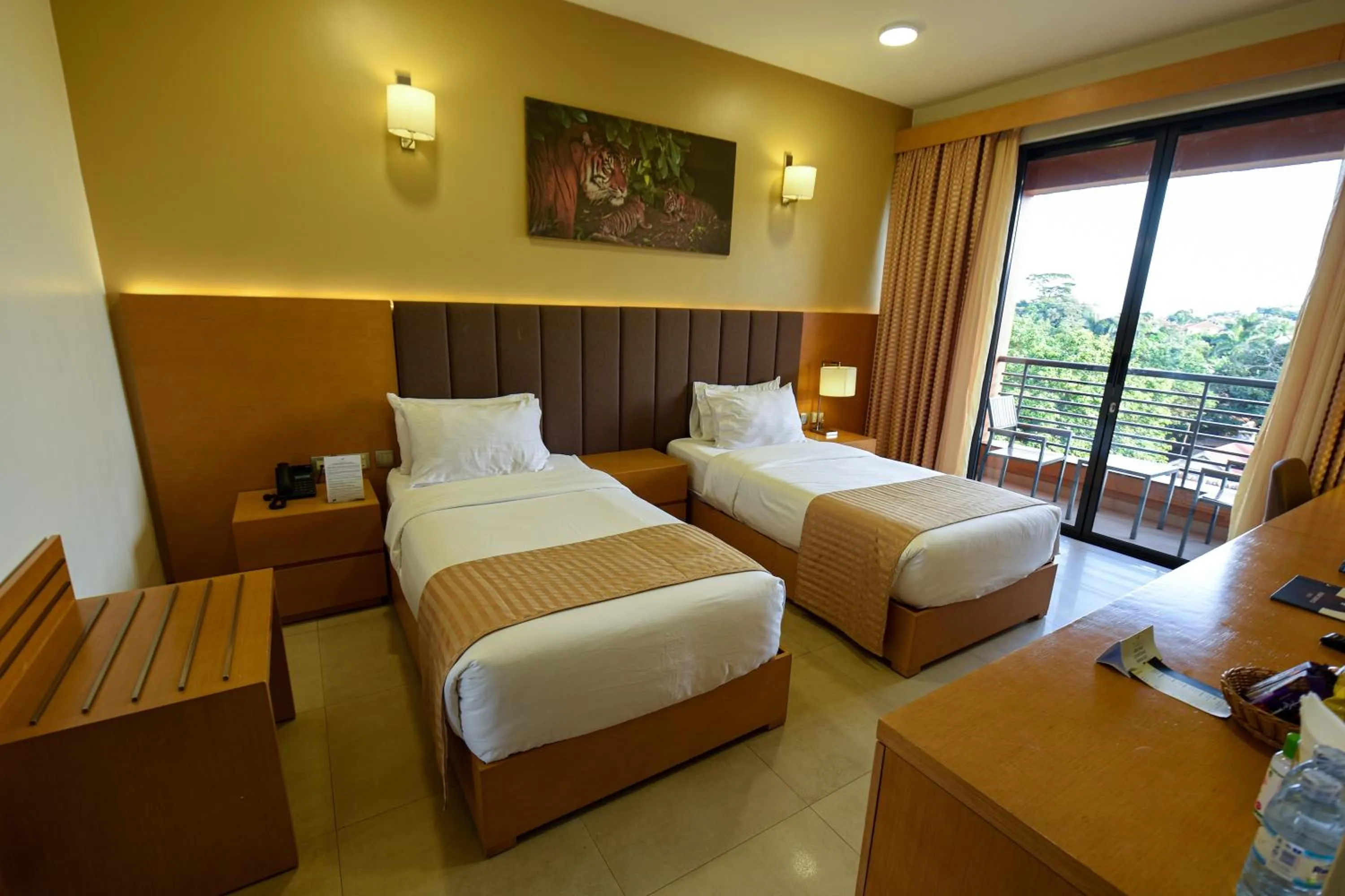 Bed in K Hotels Entebbe