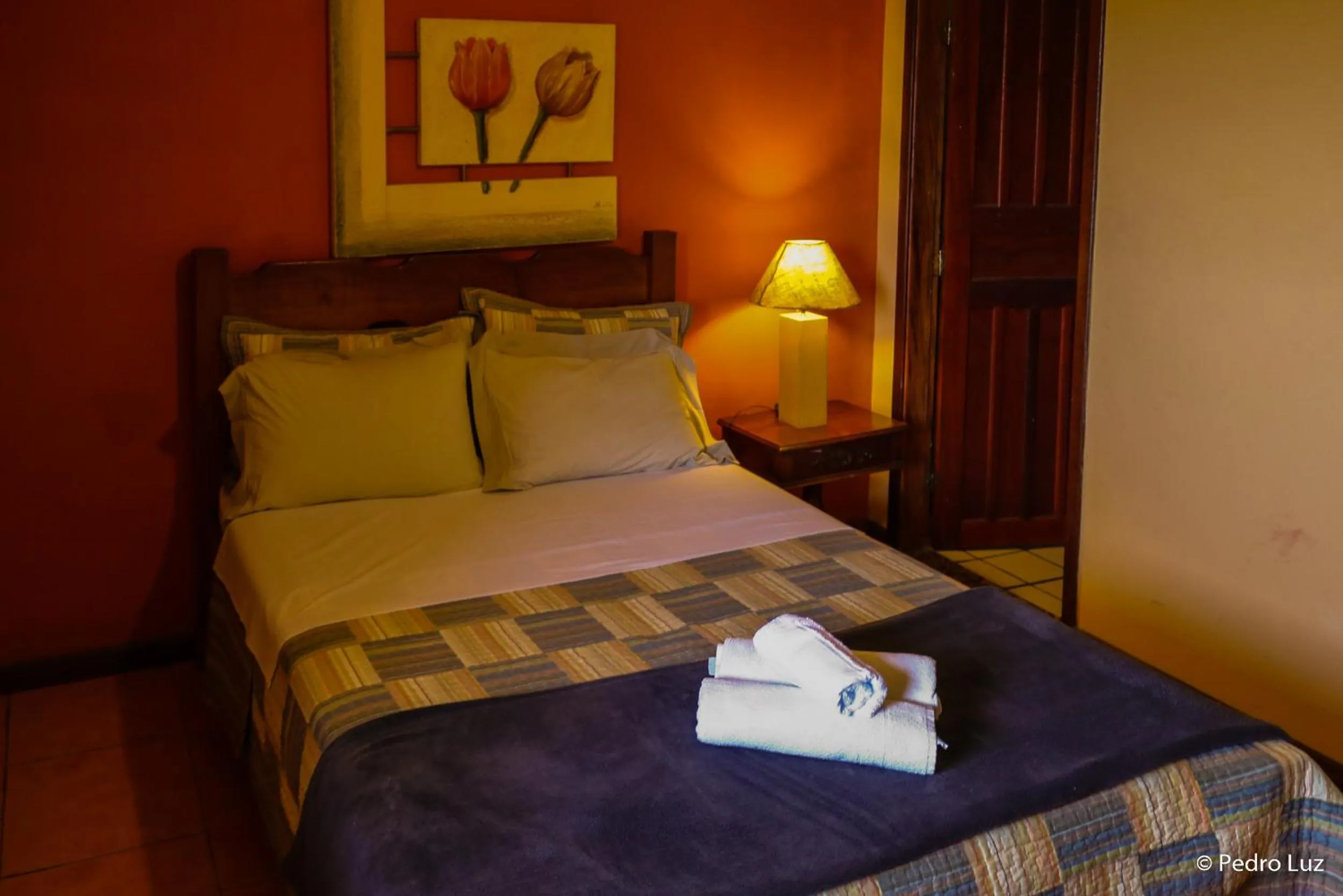 Bed in Hotel Chalés Terra Nova