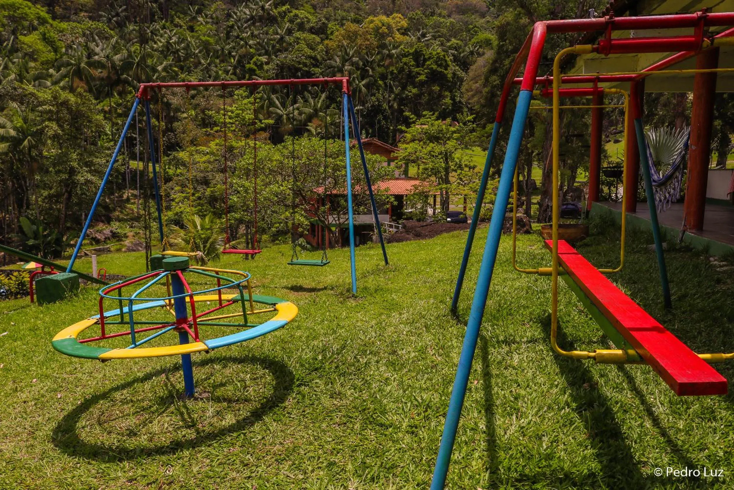 Children play ground in Hotel Chalés Terra Nova