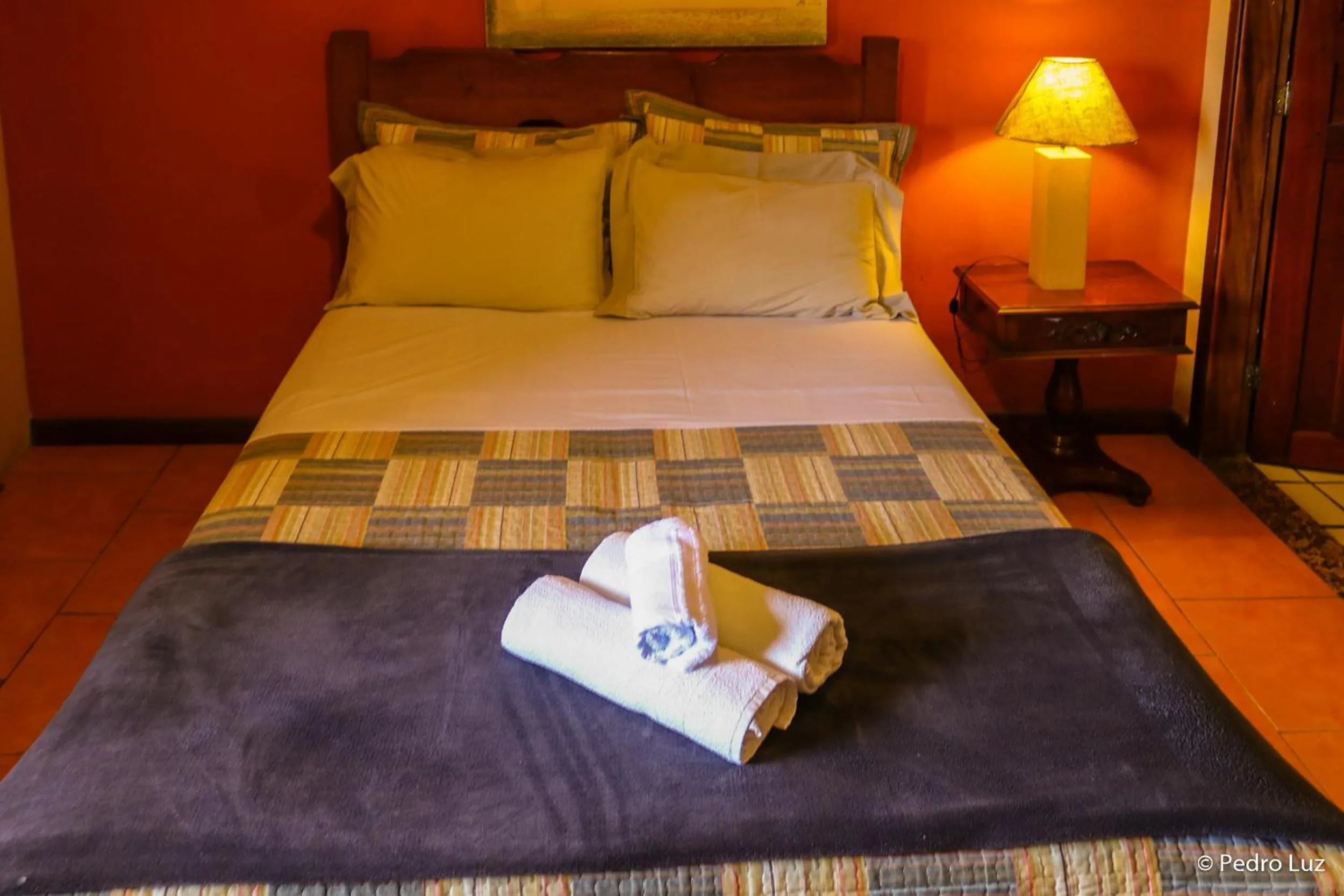 Bed in Hotel Chalés Terra Nova