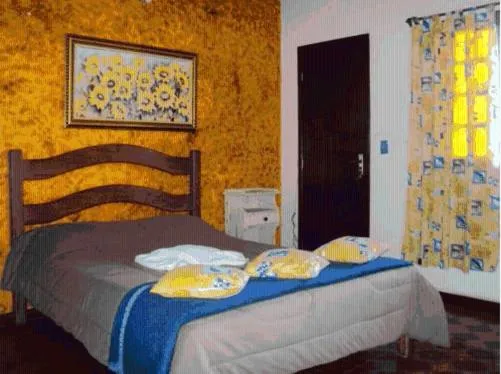 Bed in Hotel Chalés Terra Nova