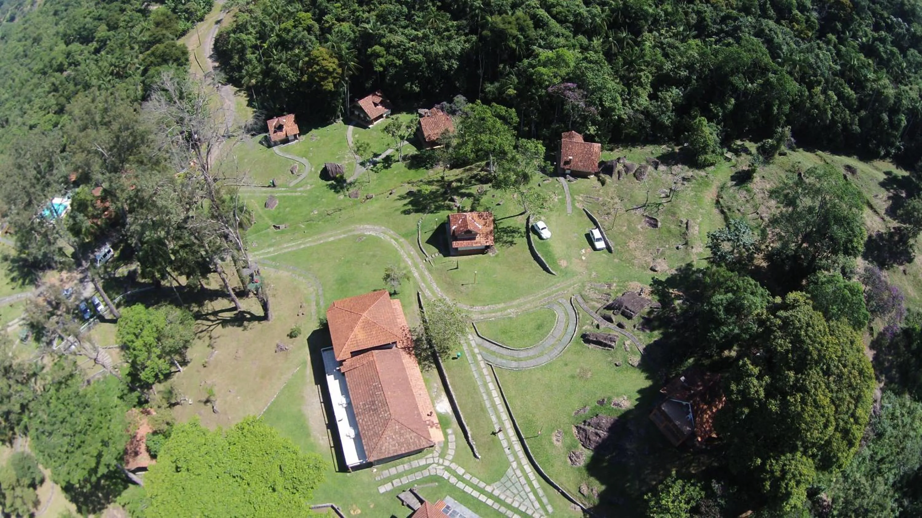 Property building in Hotel Chalés Terra Nova
