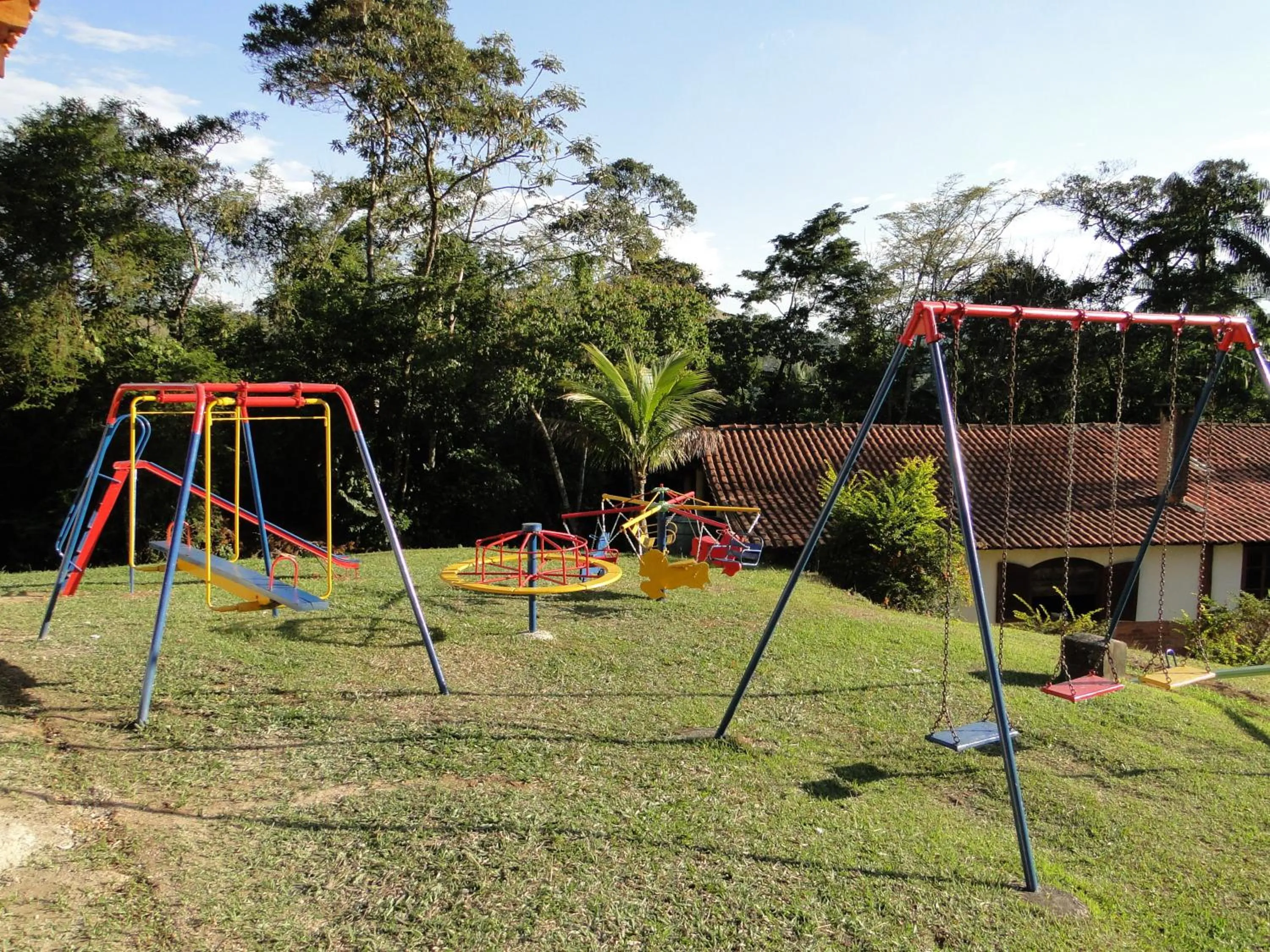 Children play ground in Hotel Chalés Terra Nova