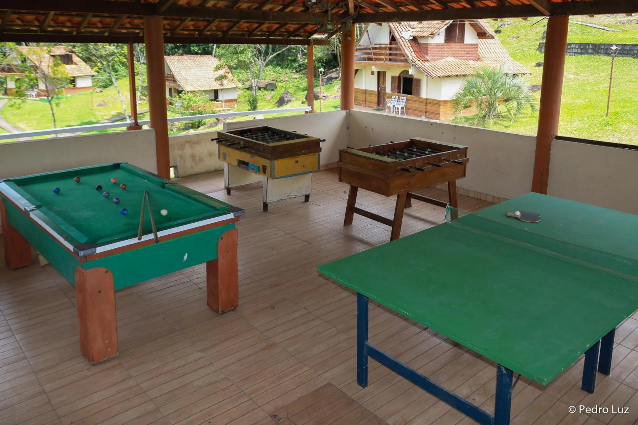 Game Room in Hotel Chalés Terra Nova