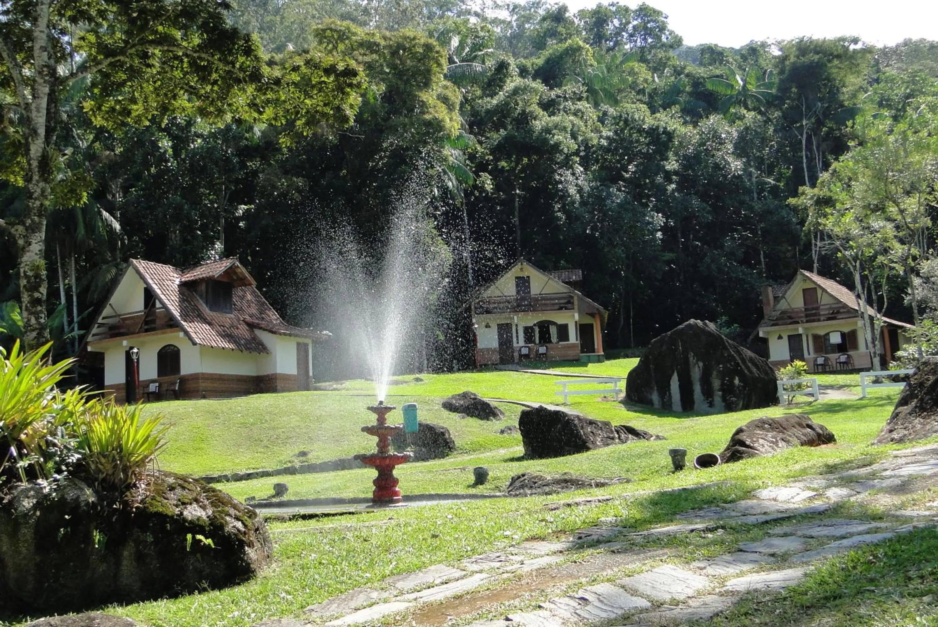 Garden in Hotel Chalés Terra Nova