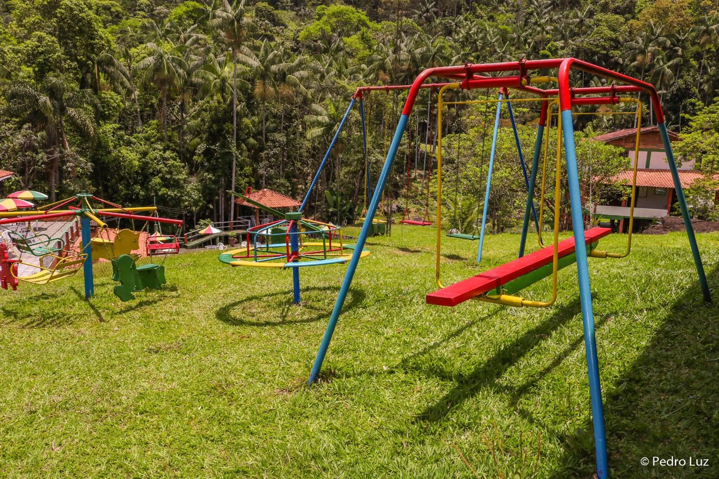 Children play ground in Hotel Chalés Terra Nova