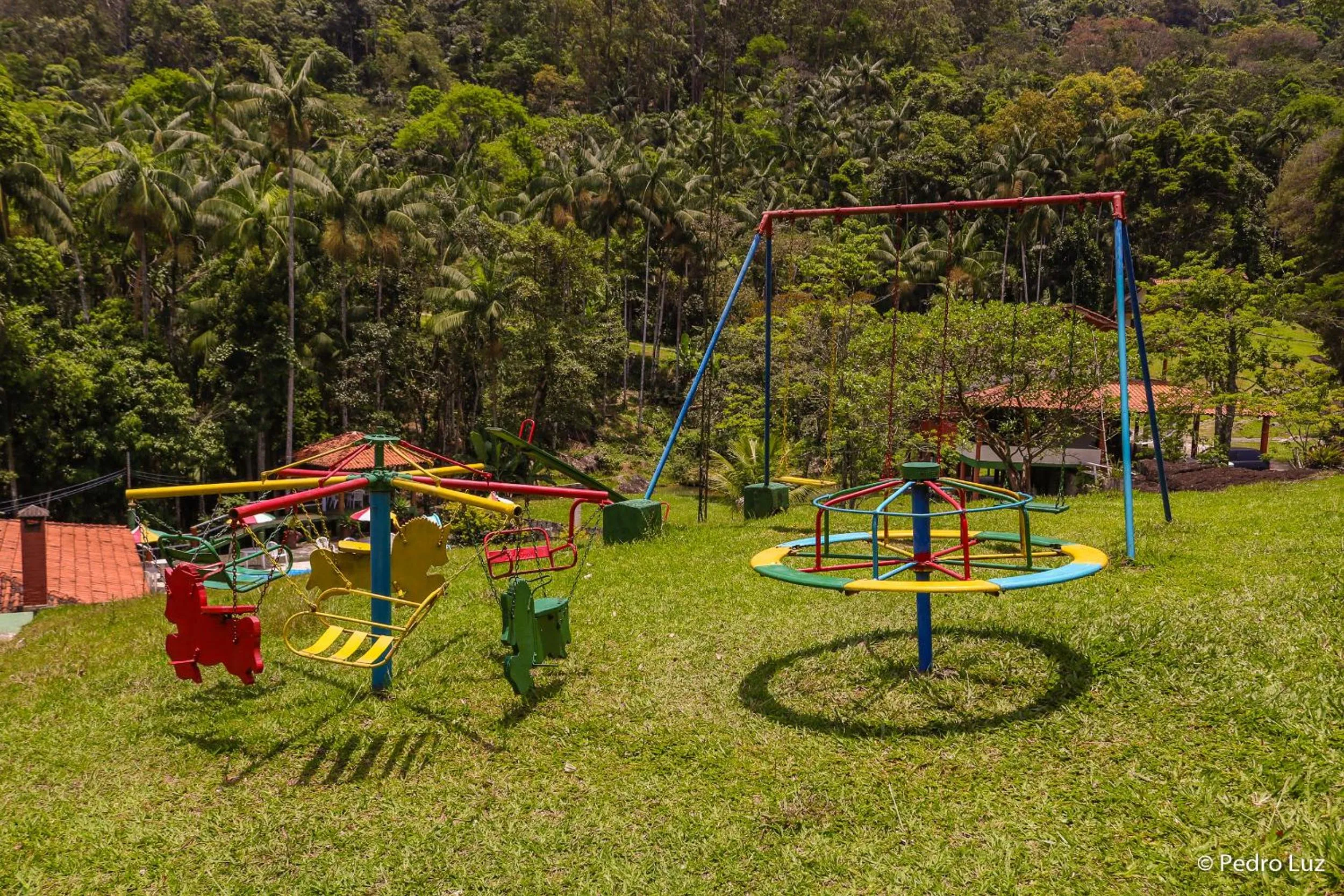 Children play ground in Hotel Chalés Terra Nova