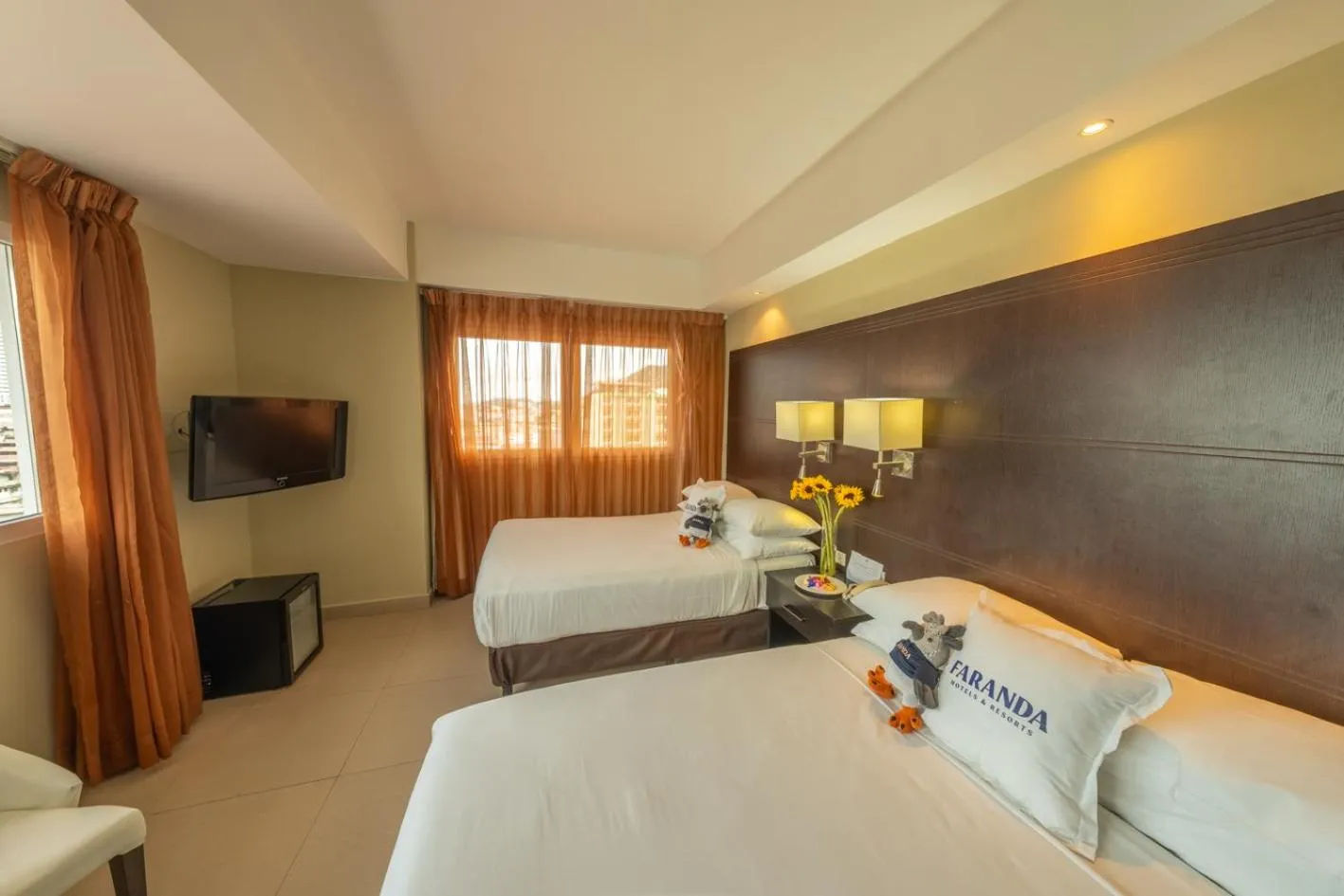 Bed in Hotel Faranda Express Soloy and Casino, a member of Radisson Individuals