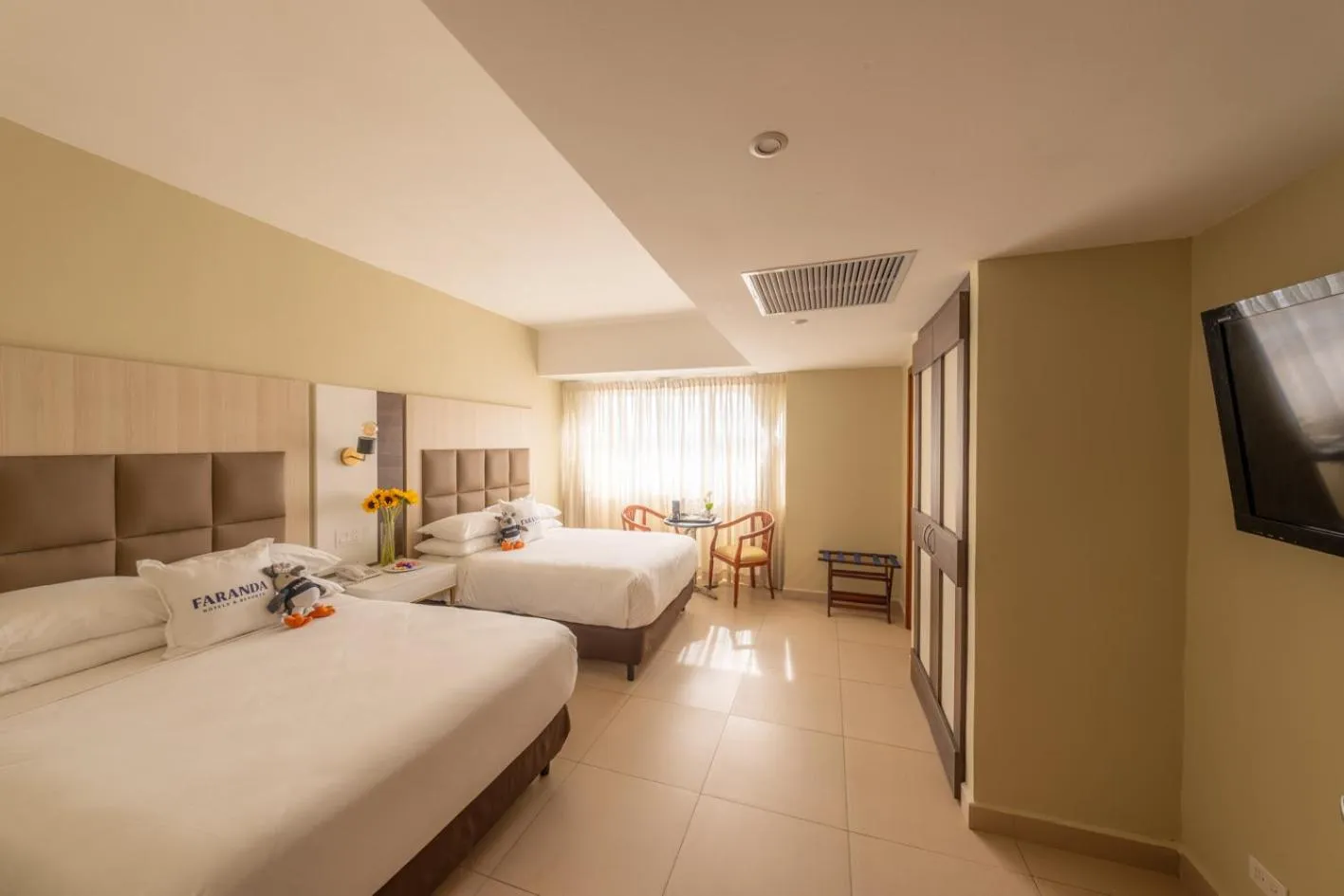 Bed in Hotel Faranda Express Soloy and Casino, a member of Radisson Individuals