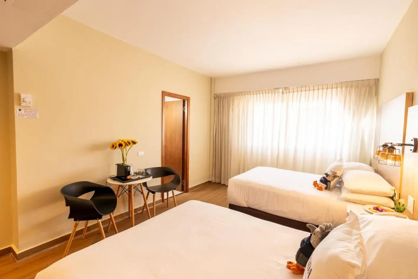 Bed in Hotel Faranda Express Soloy and Casino, a member of Radisson Individuals Bed in Hotel Faranda Express Soloy and Casino, a member of Radisson Individuals