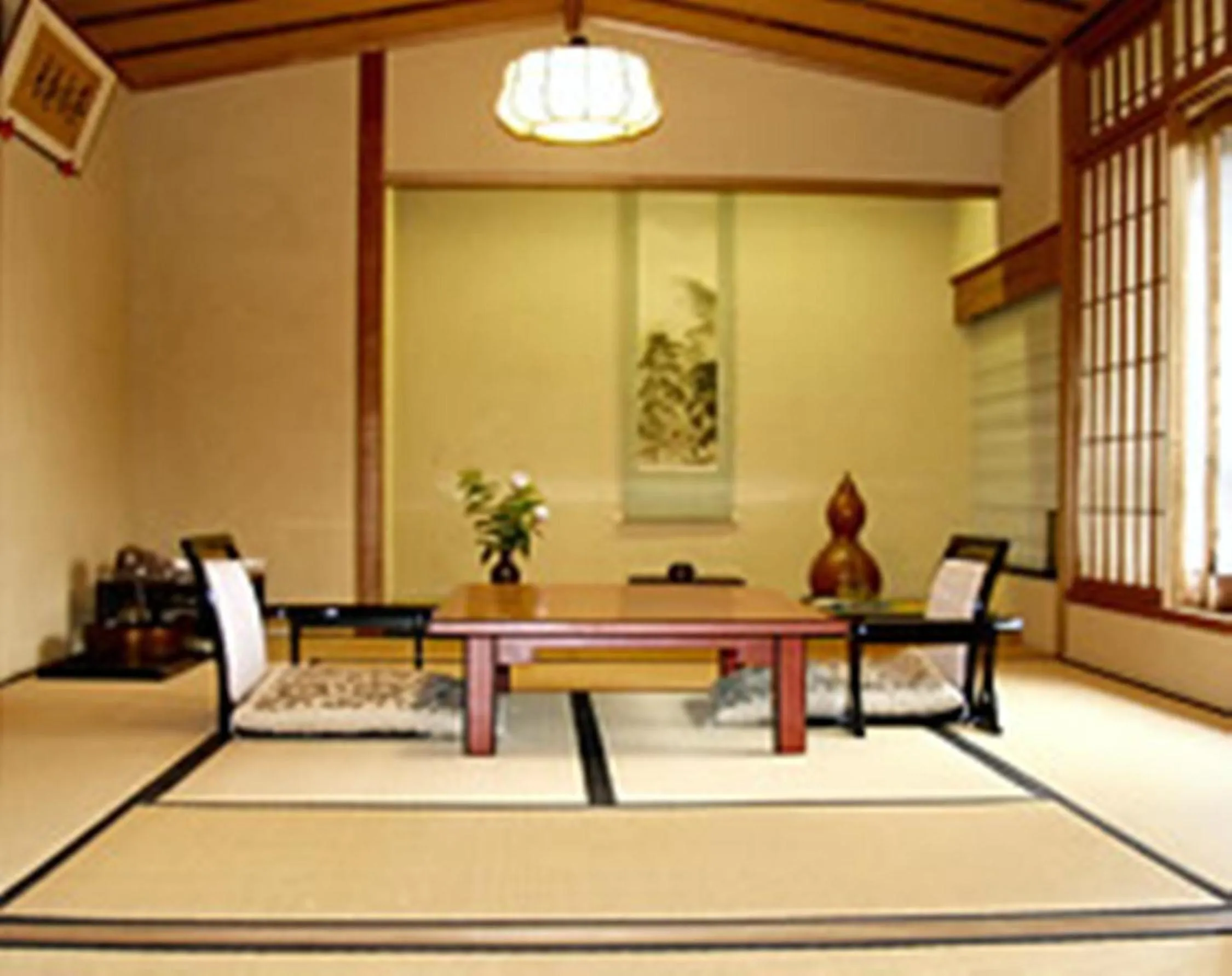 Seating area in Ise Todaya Ryoan