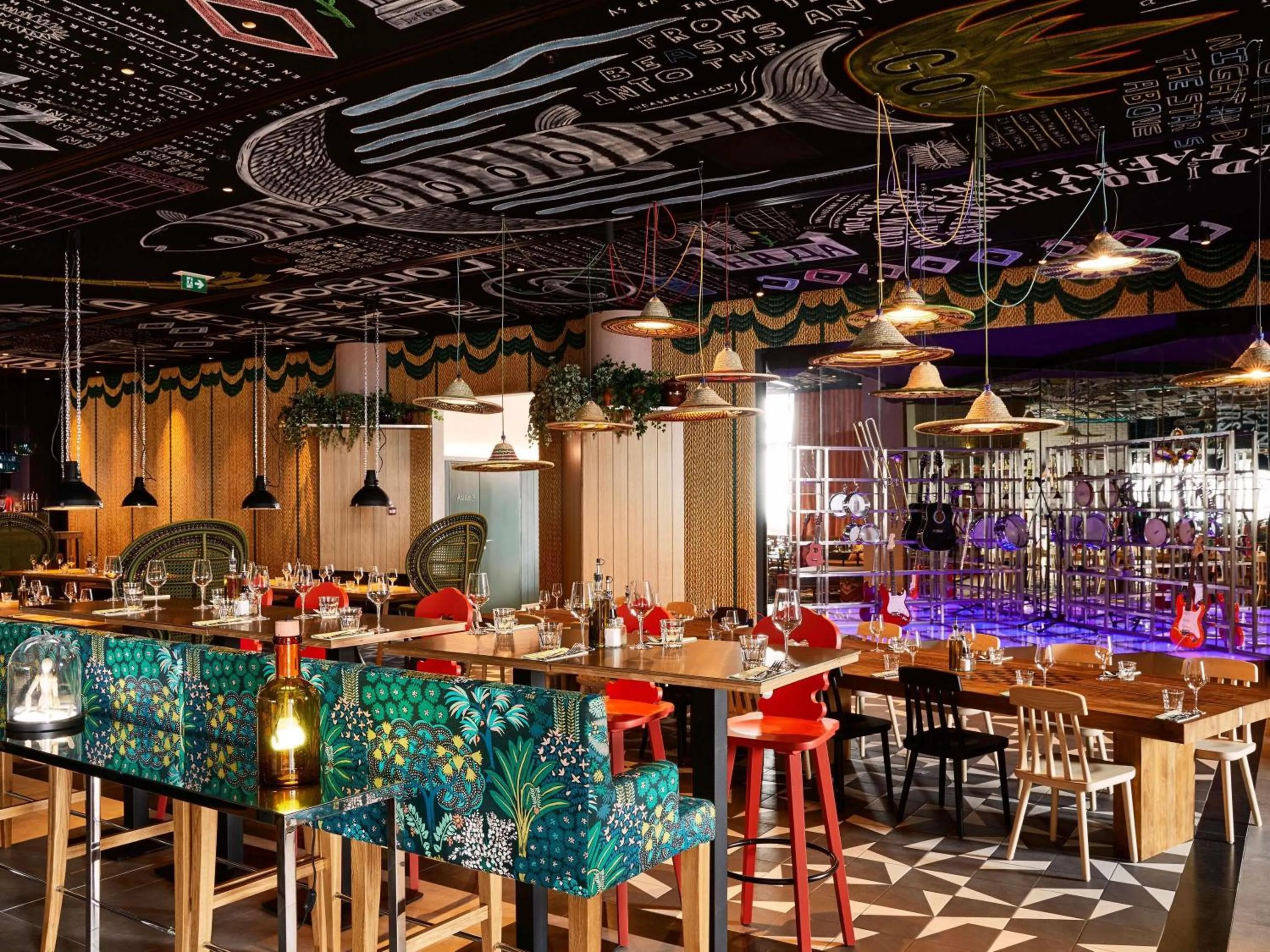 Restaurant/places to eat in Mama Shelter Belgrade