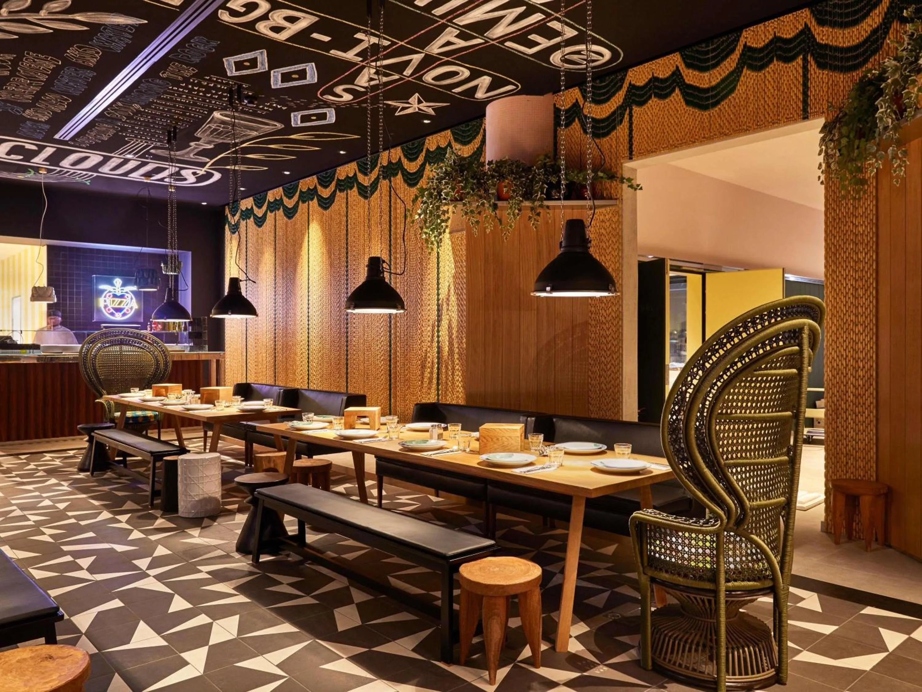 Restaurant/places to eat in Mama Shelter Belgrade