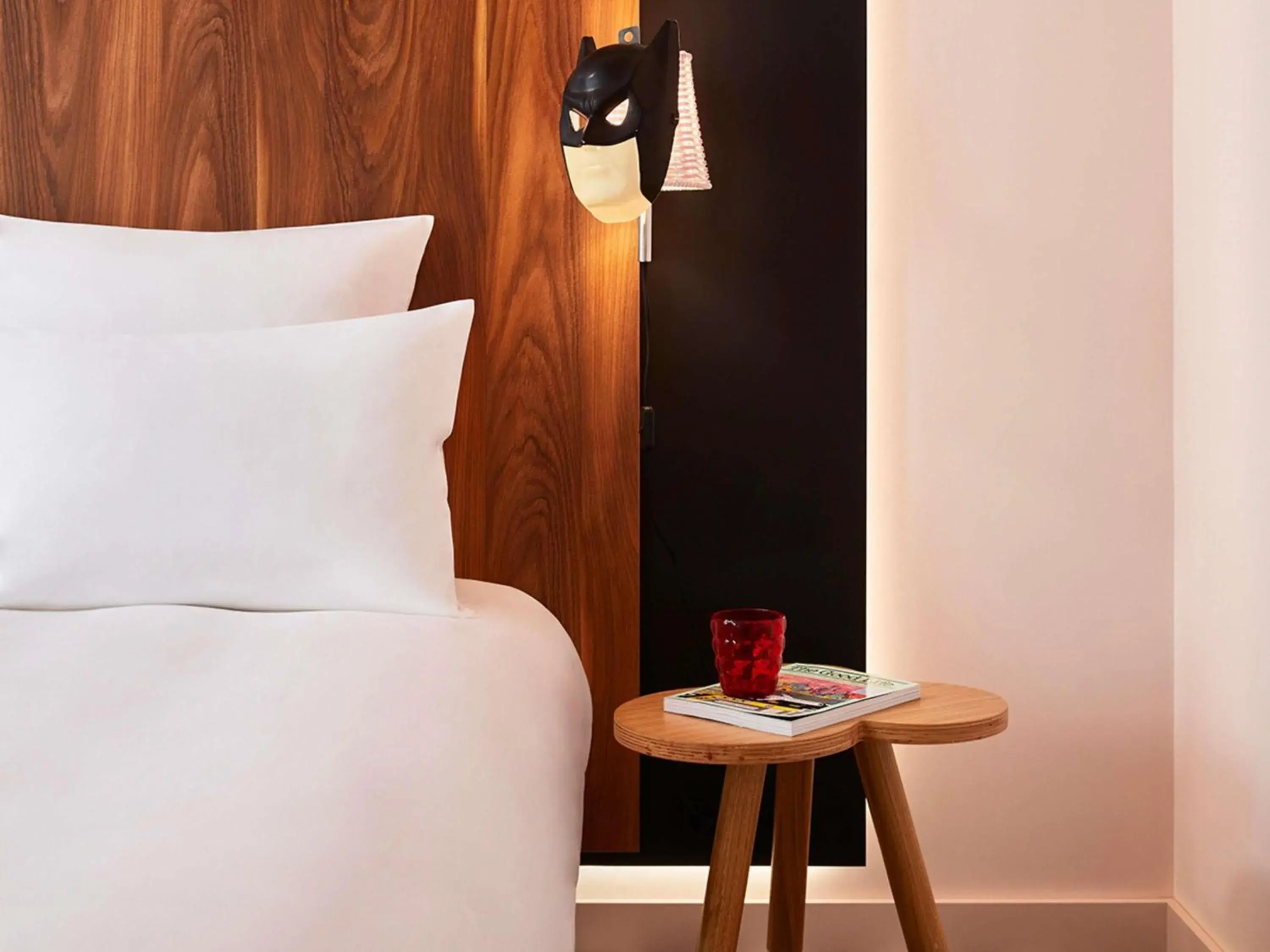 Bedroom, Bed in Mama Shelter Belgrade Bedroom, Bed in Mama Shelter Belgrade