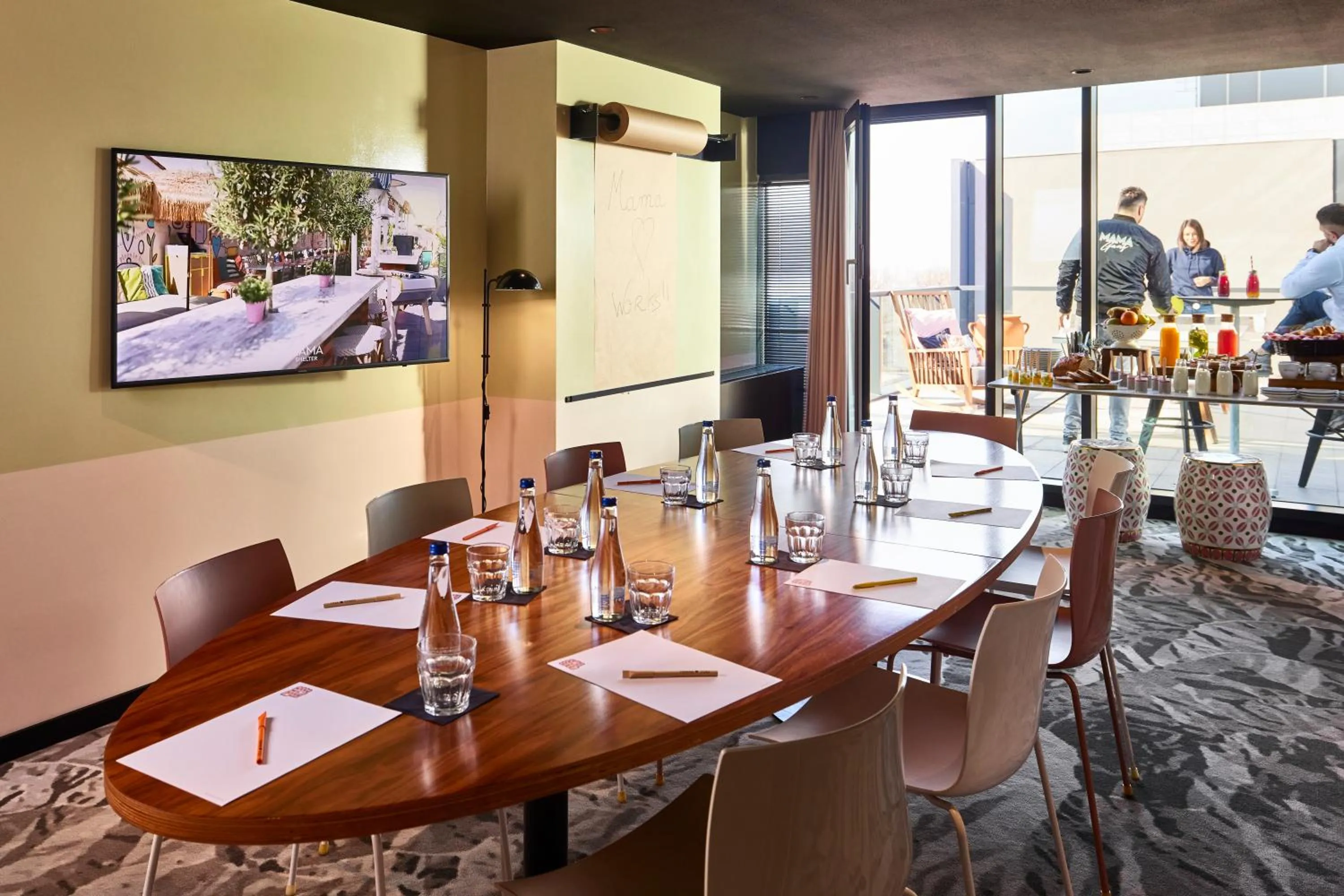 Meeting/conference room in Mama Shelter Belgrade