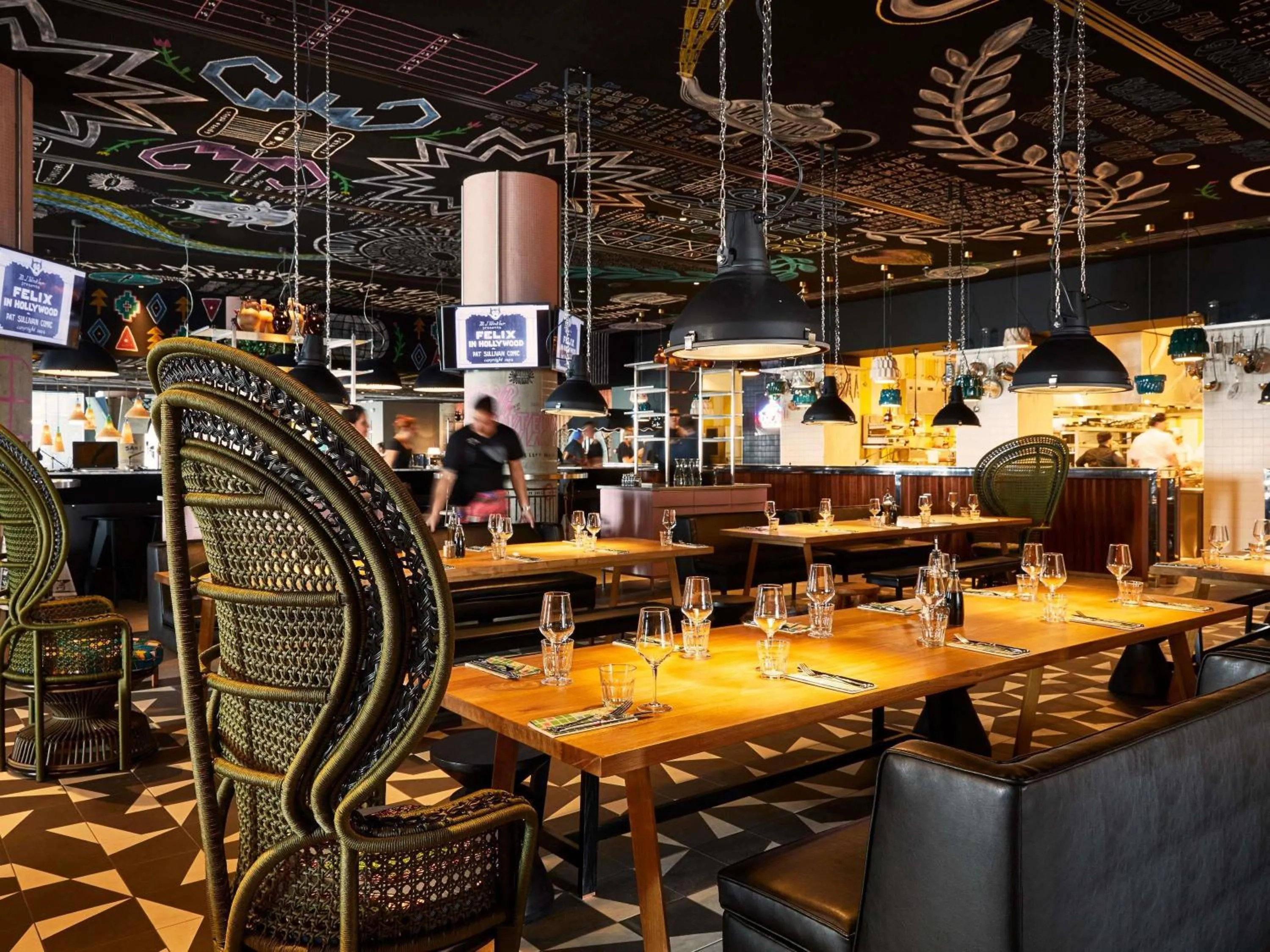 Restaurant/places to eat in Mama Shelter Belgrade