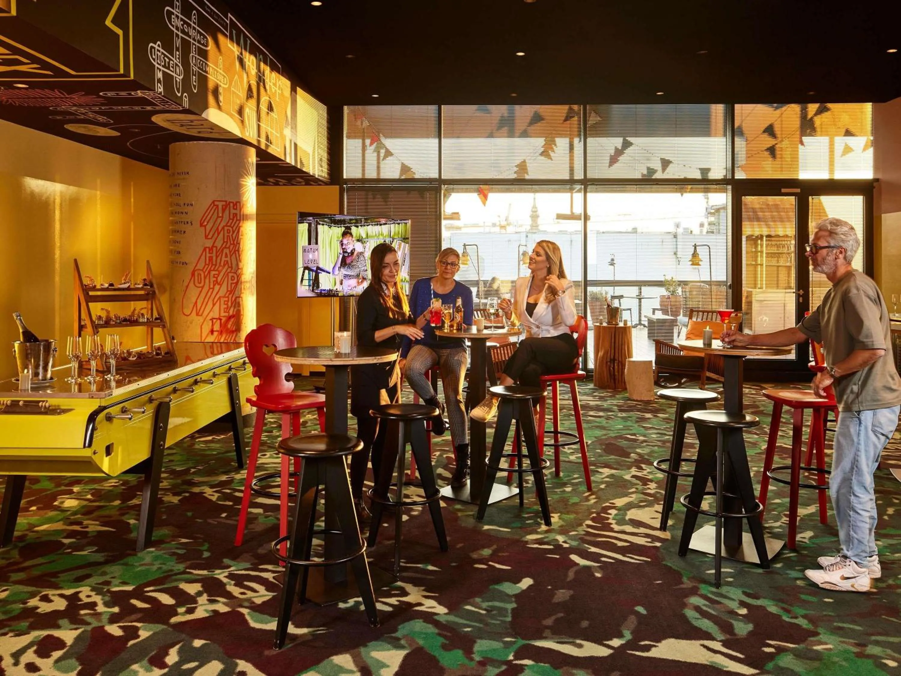 Meeting/conference room in Mama Shelter Belgrade