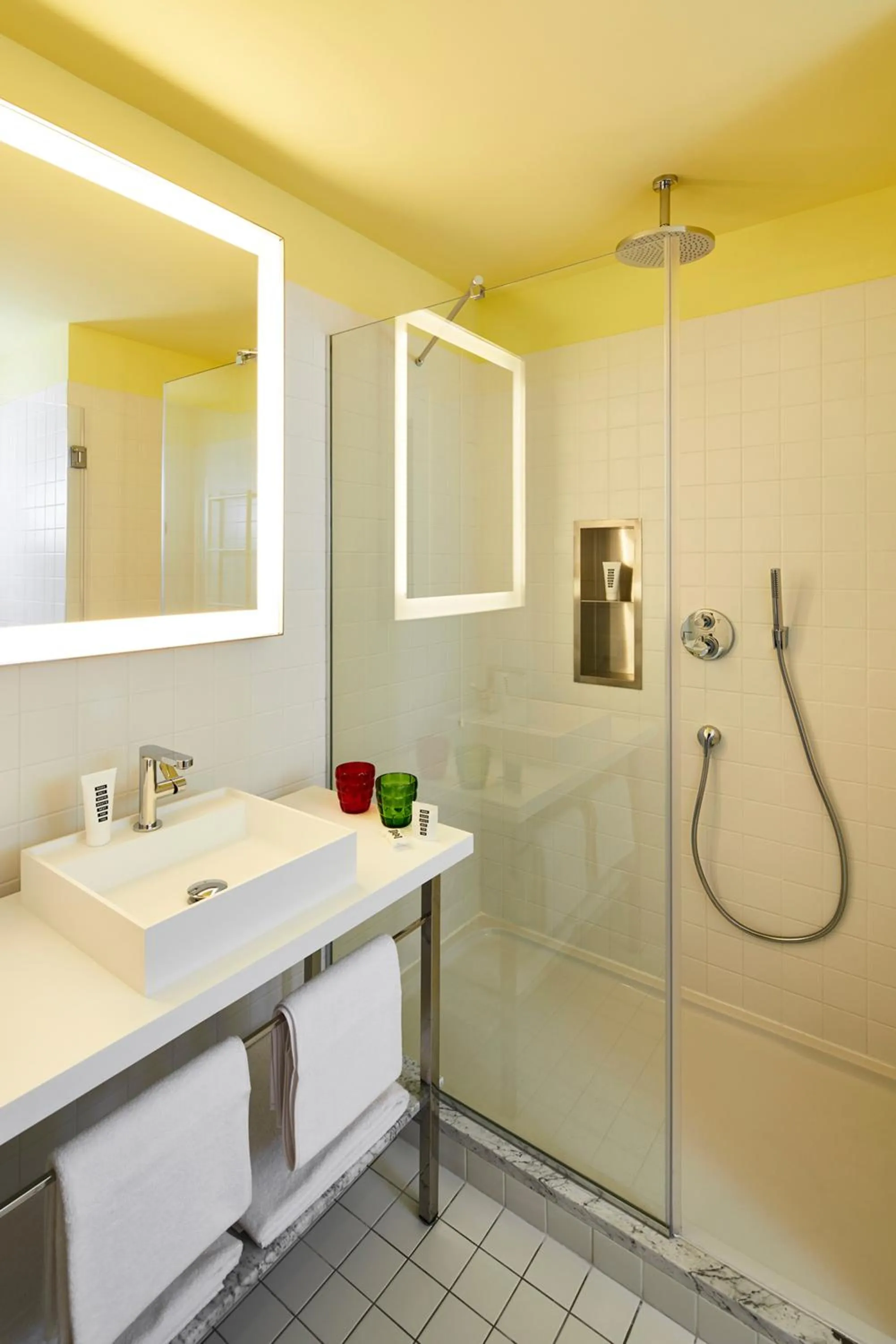 Bathroom in Mama Shelter Belgrade