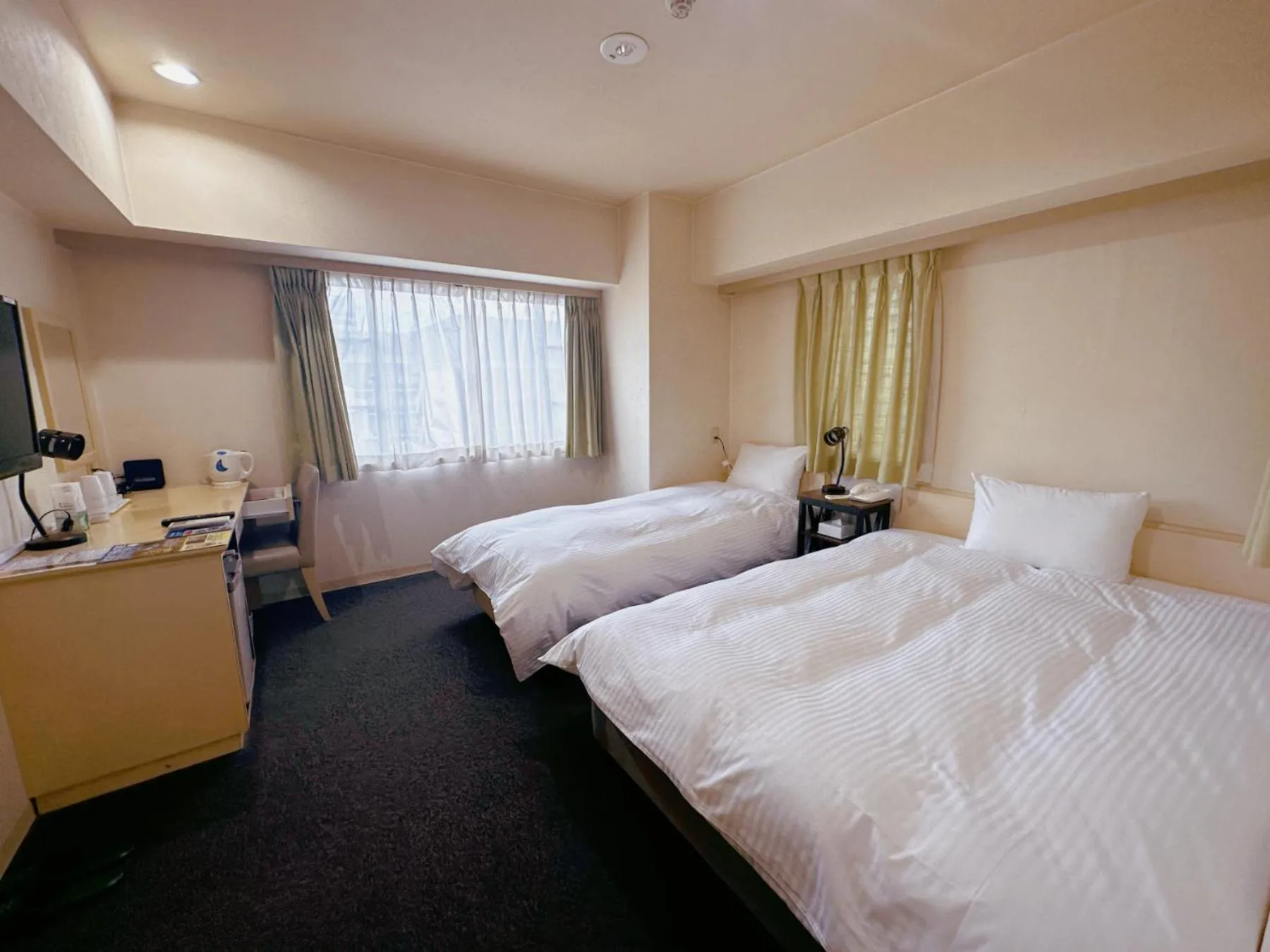 Photo of the whole room, Bed in Nissei Hotel Fukuoka