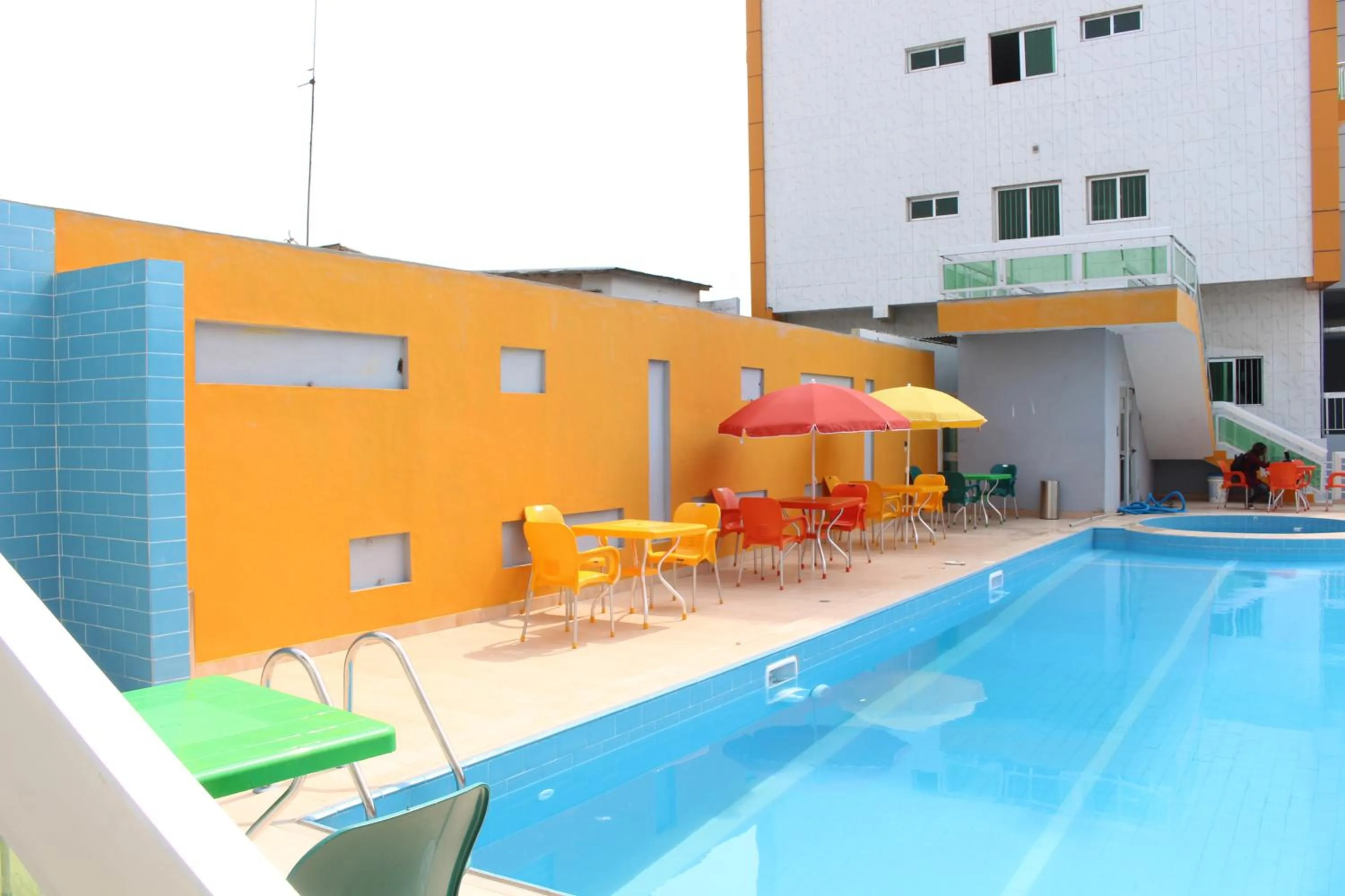 Swimming pool in Paradisia Hotel