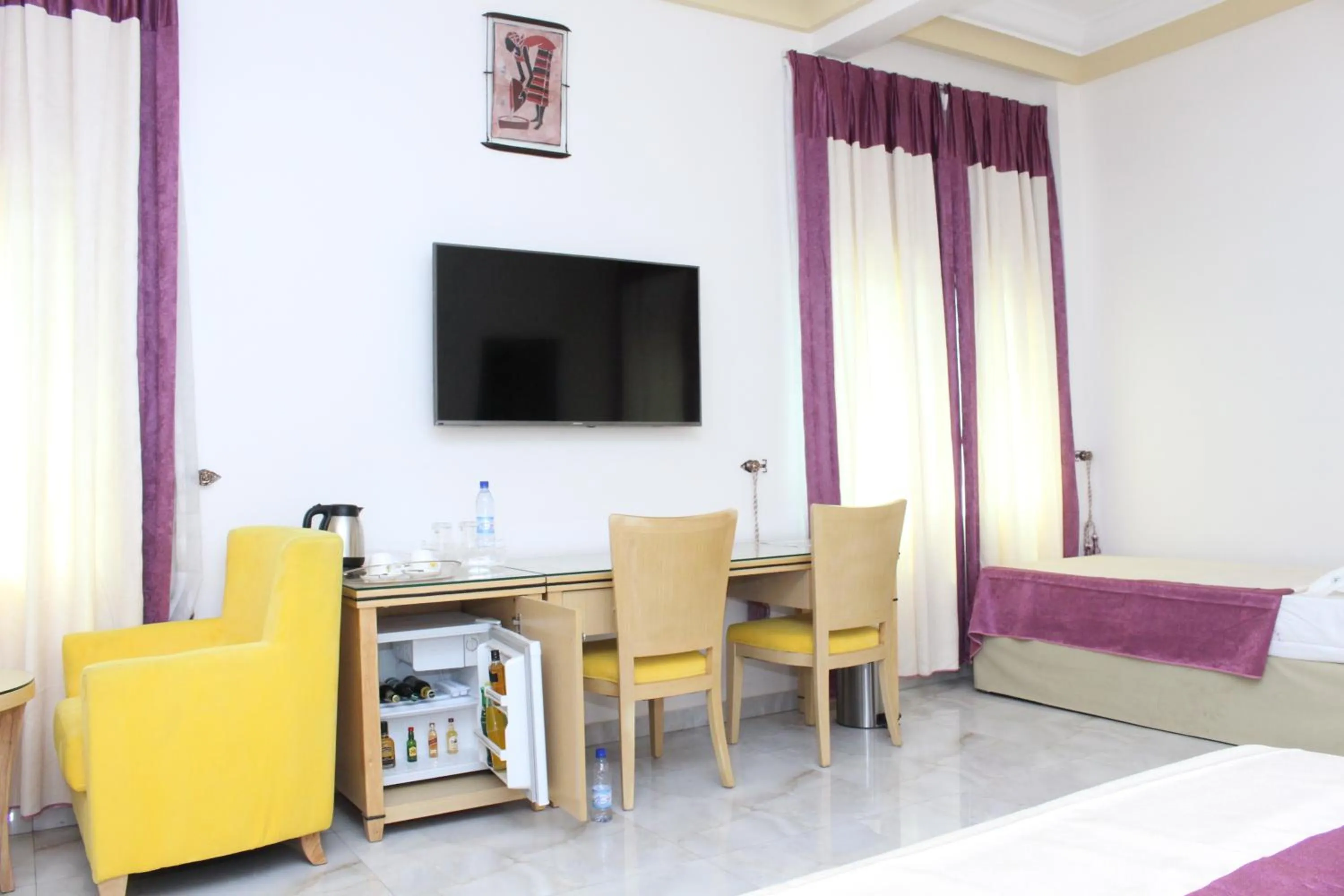 Bedroom in Paradisia Hotel