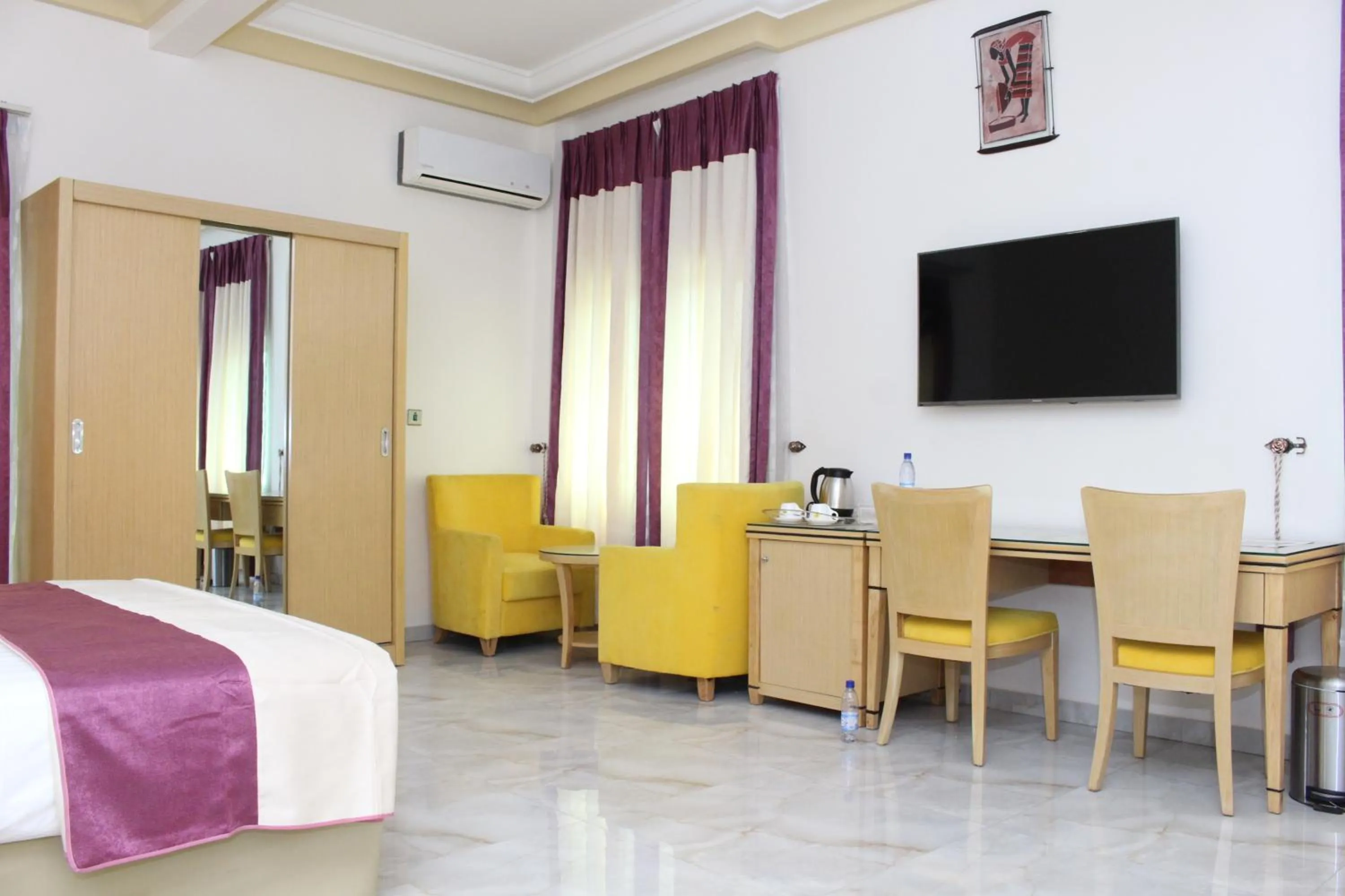 Bedroom in Paradisia Hotel