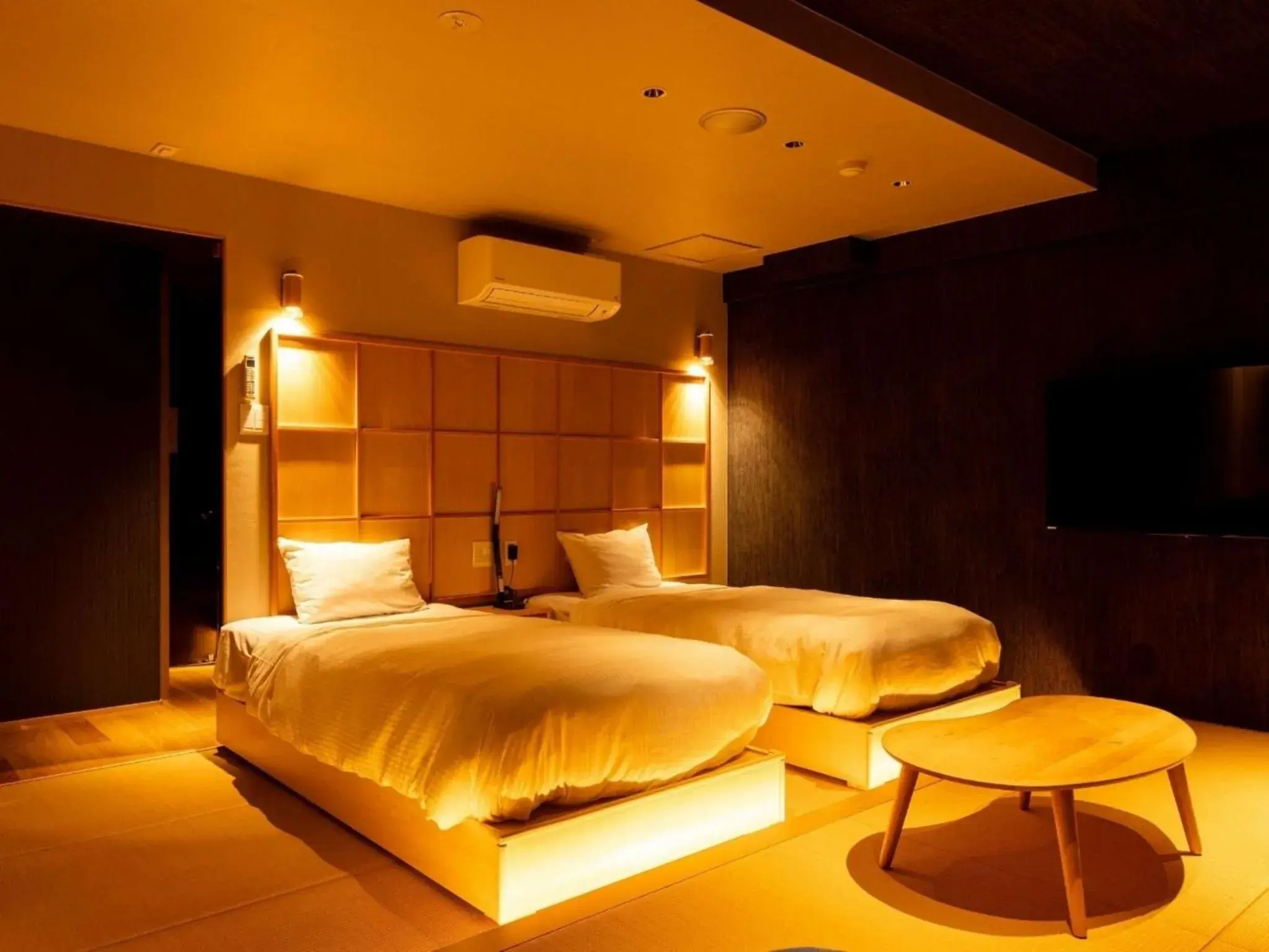 Bed in Nagasaki Sky Hotel Bed in Nagasaki Sky Hotel