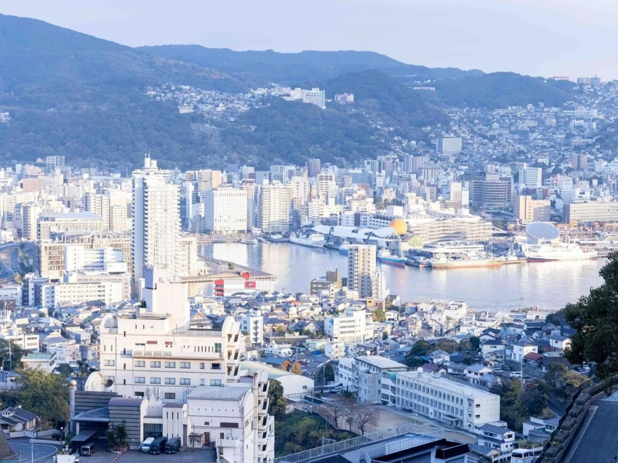 View (from property/room) in Nagasaki Sky Hotel