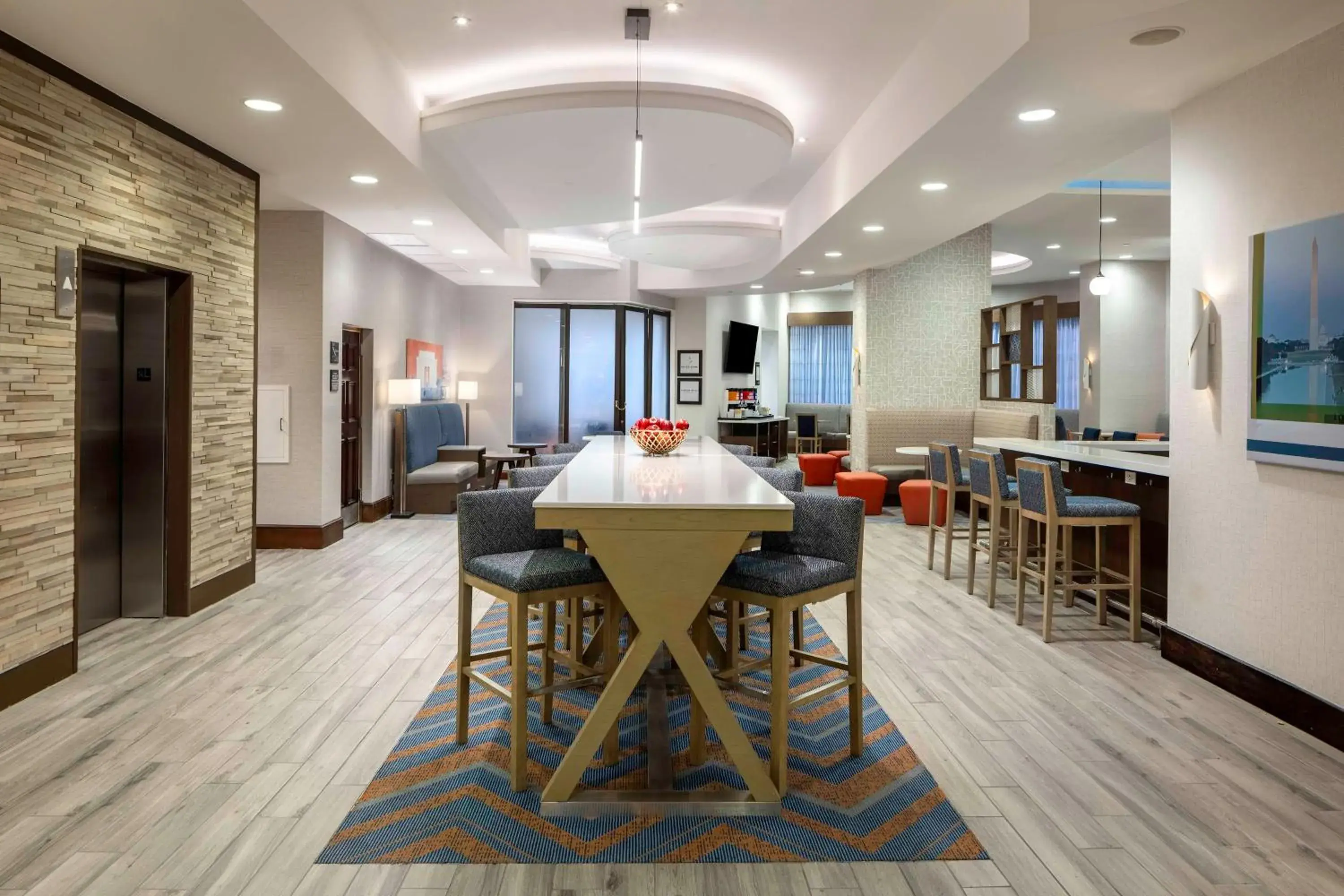 Lobby or reception in Hampton Inn Washington DC - Convention Center Lobby or reception in Hampton Inn Washington DC - Convention Center