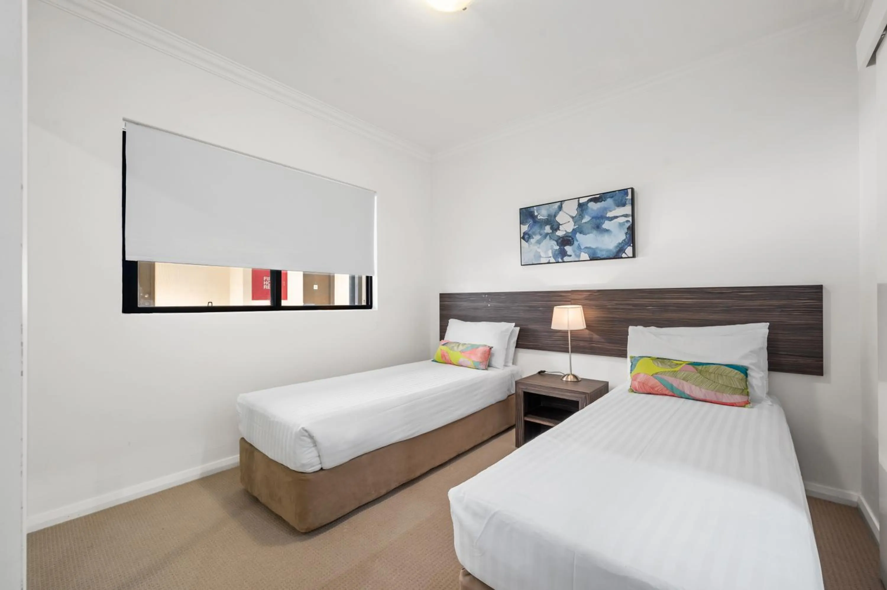 Bed in Dolphin Quay Apartments