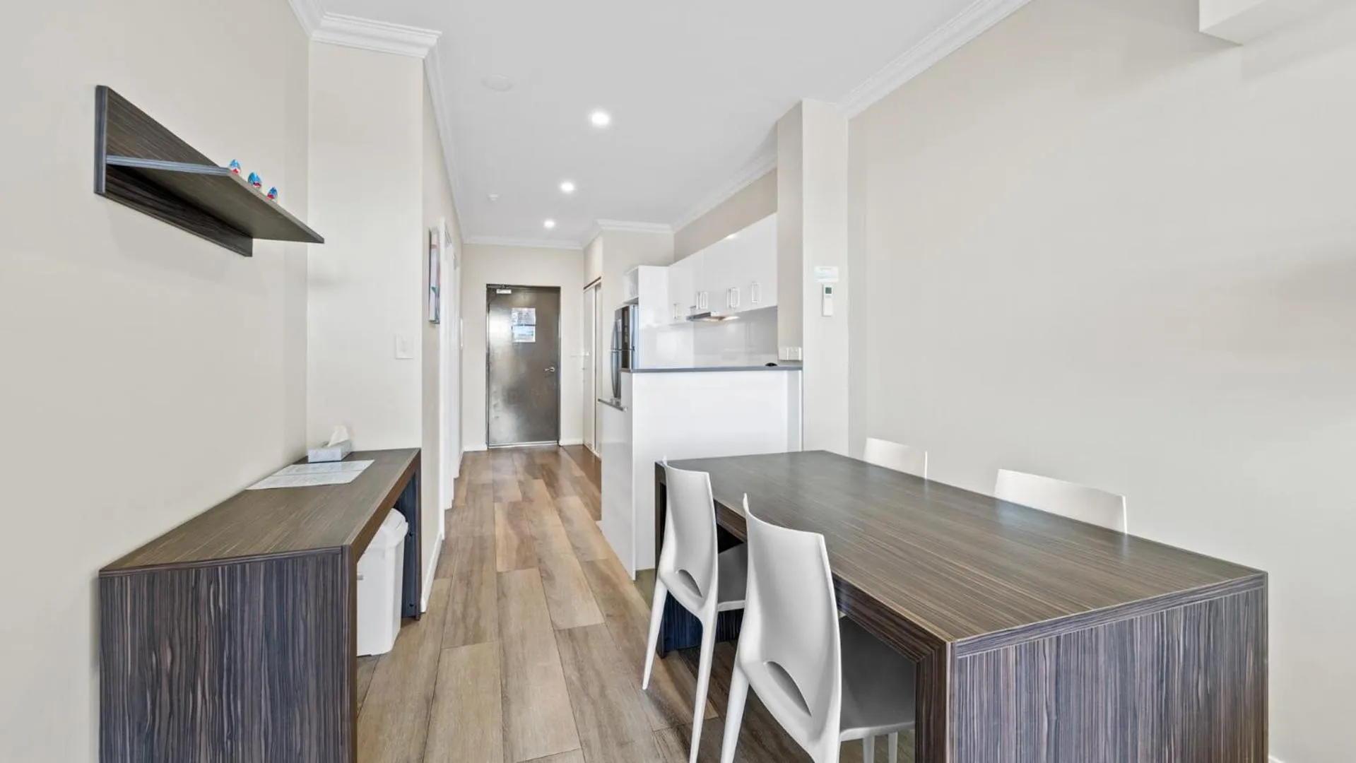 Dining area in Dolphin Quay Apartments