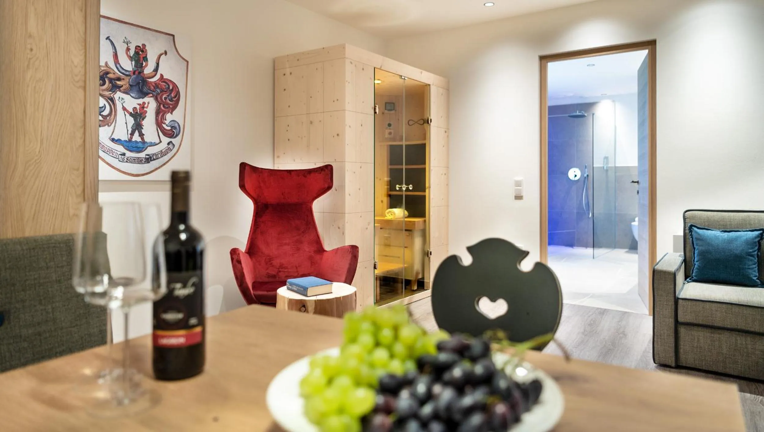 Living room in Hotel Christof