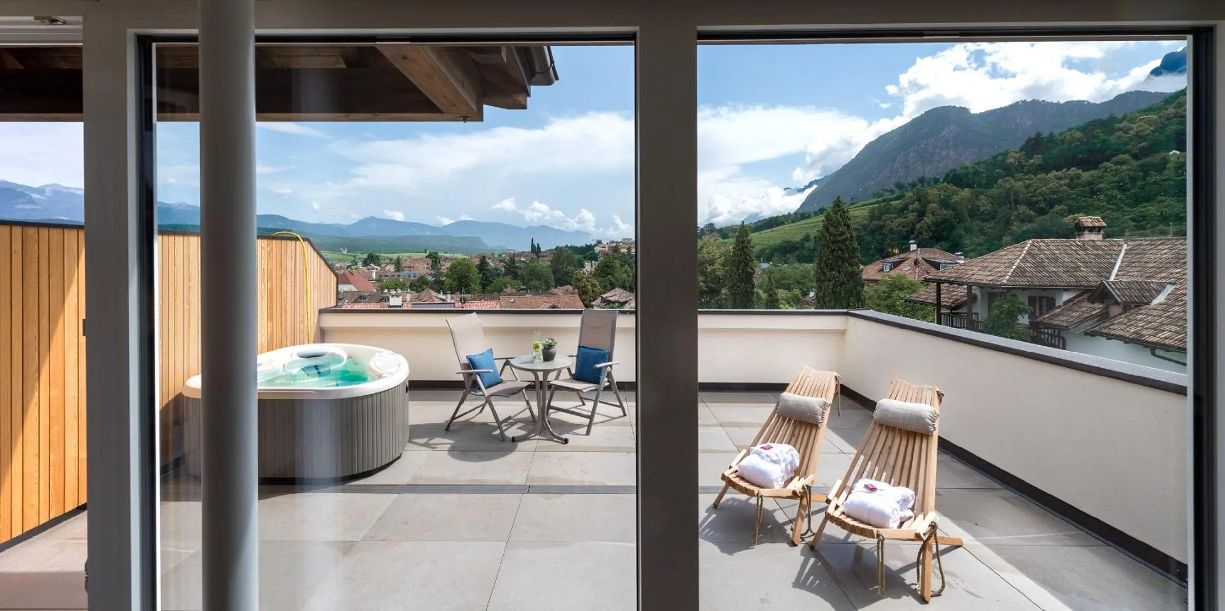 Balcony/Terrace in Hotel Christof