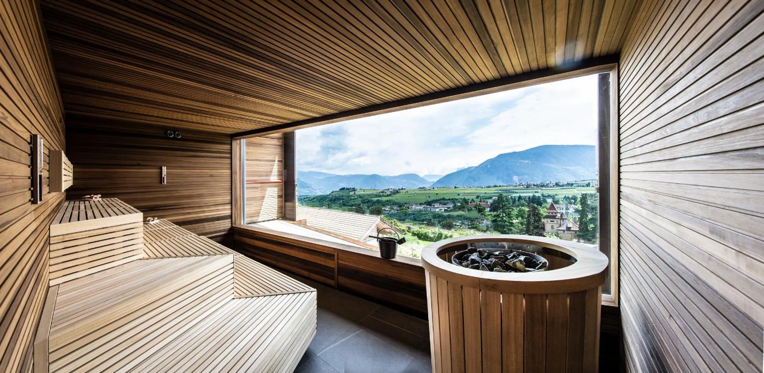 Sauna in Hotel Christof